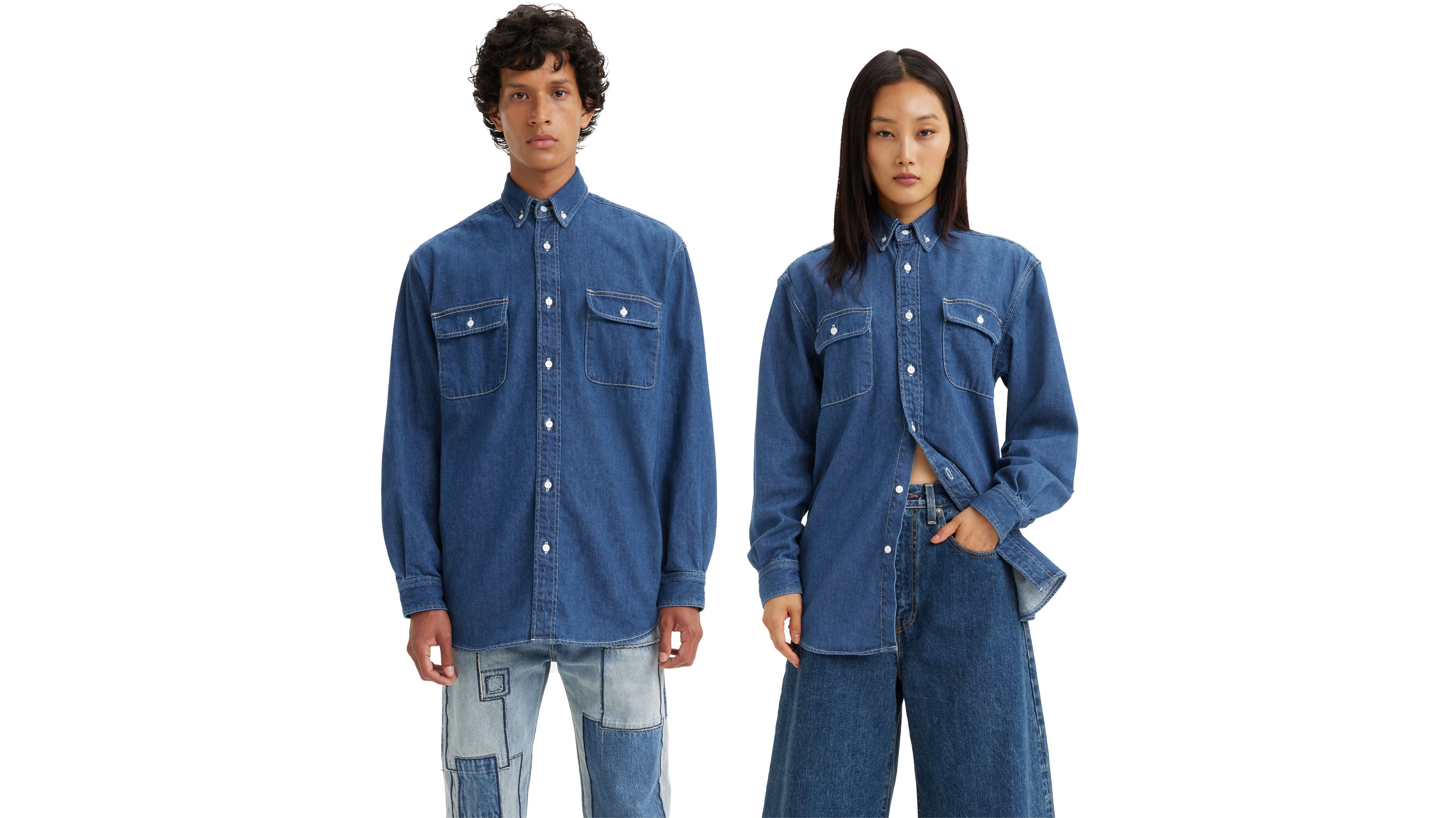 Levi's® Made & Crafted® Classic Denim Shirt - Blue | Levi's® AZ