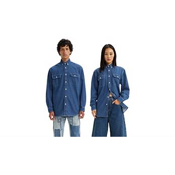Levi's® Made & Crafted® Classic Denim Shirt - Blue | Levi's® ME