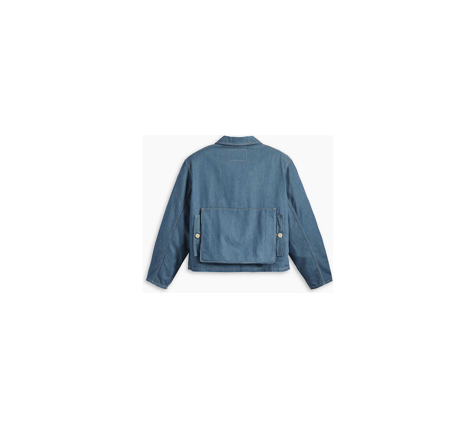 Levi's® Made & Crafted® Denim Family Cropped Jacket - Blue | Levi's® DE