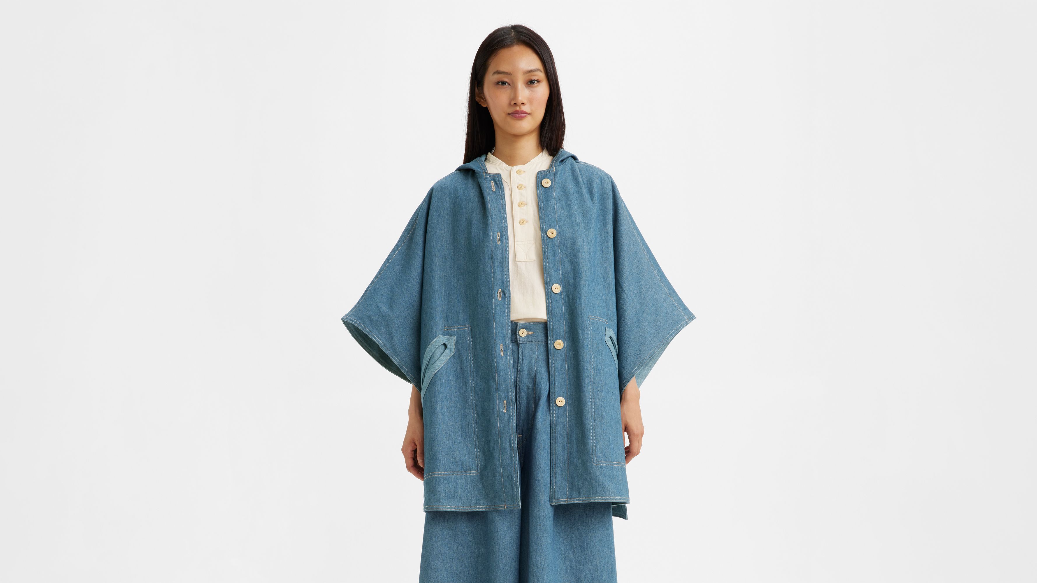 Levi's® Made & Crafted® Denim Family Baseball Cape 1