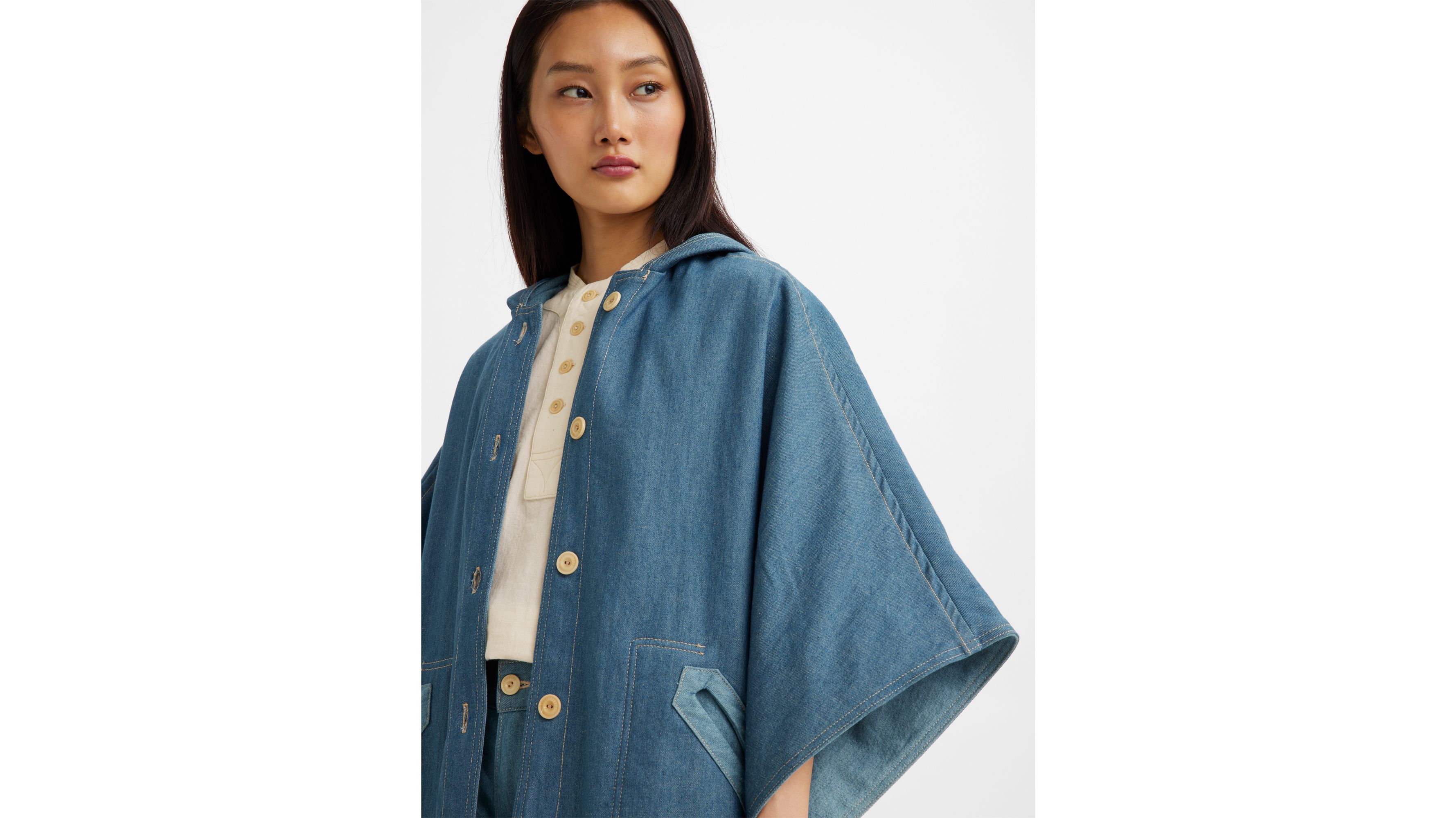 Levi's® Made & Crafted® Denim Family Baseball Cape 3