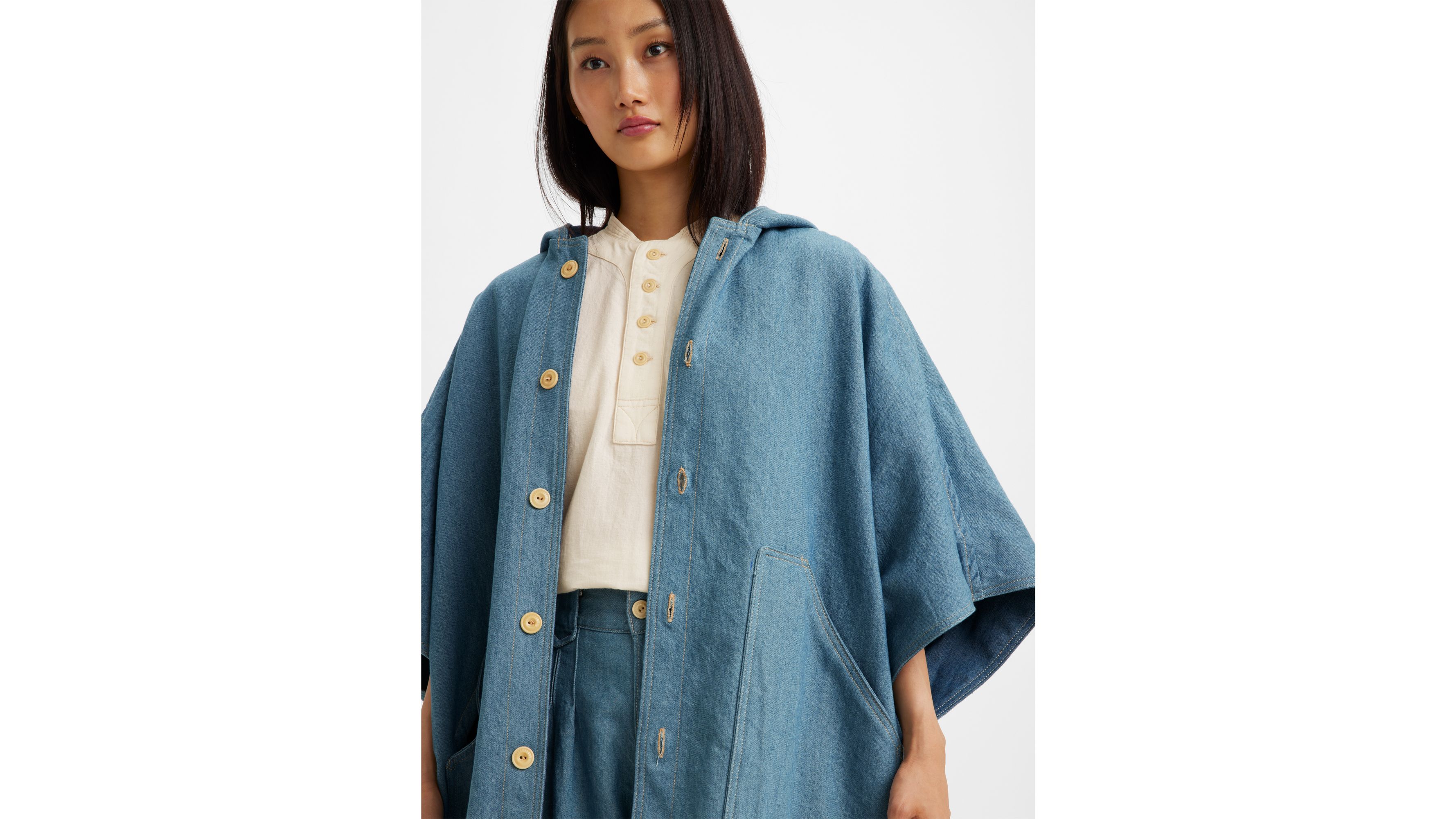 Levi's® Made & Crafted® Denim Family Baseball Cape 4