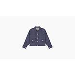Levi's® Made In Japan 1879 Geplooide truckerjack blouse 1