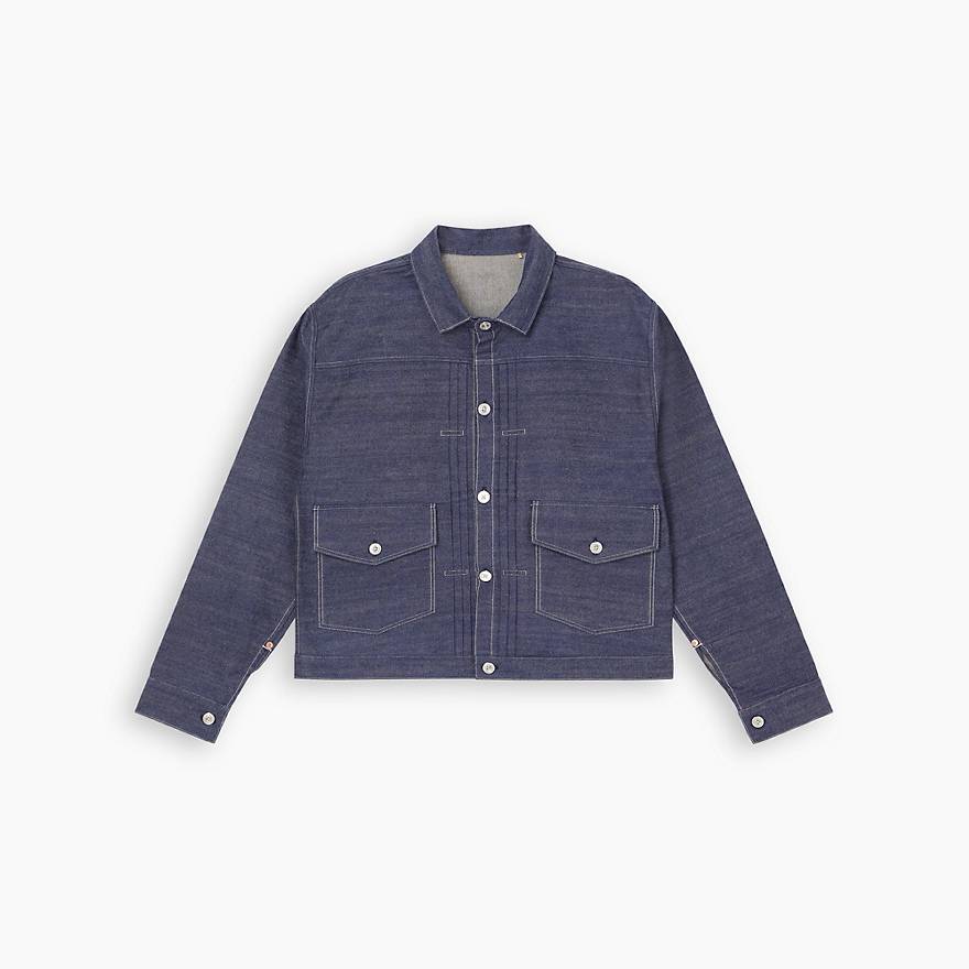 Levi's® Made In Japan 1879 Pleated Blouse Trucker Jacket 1