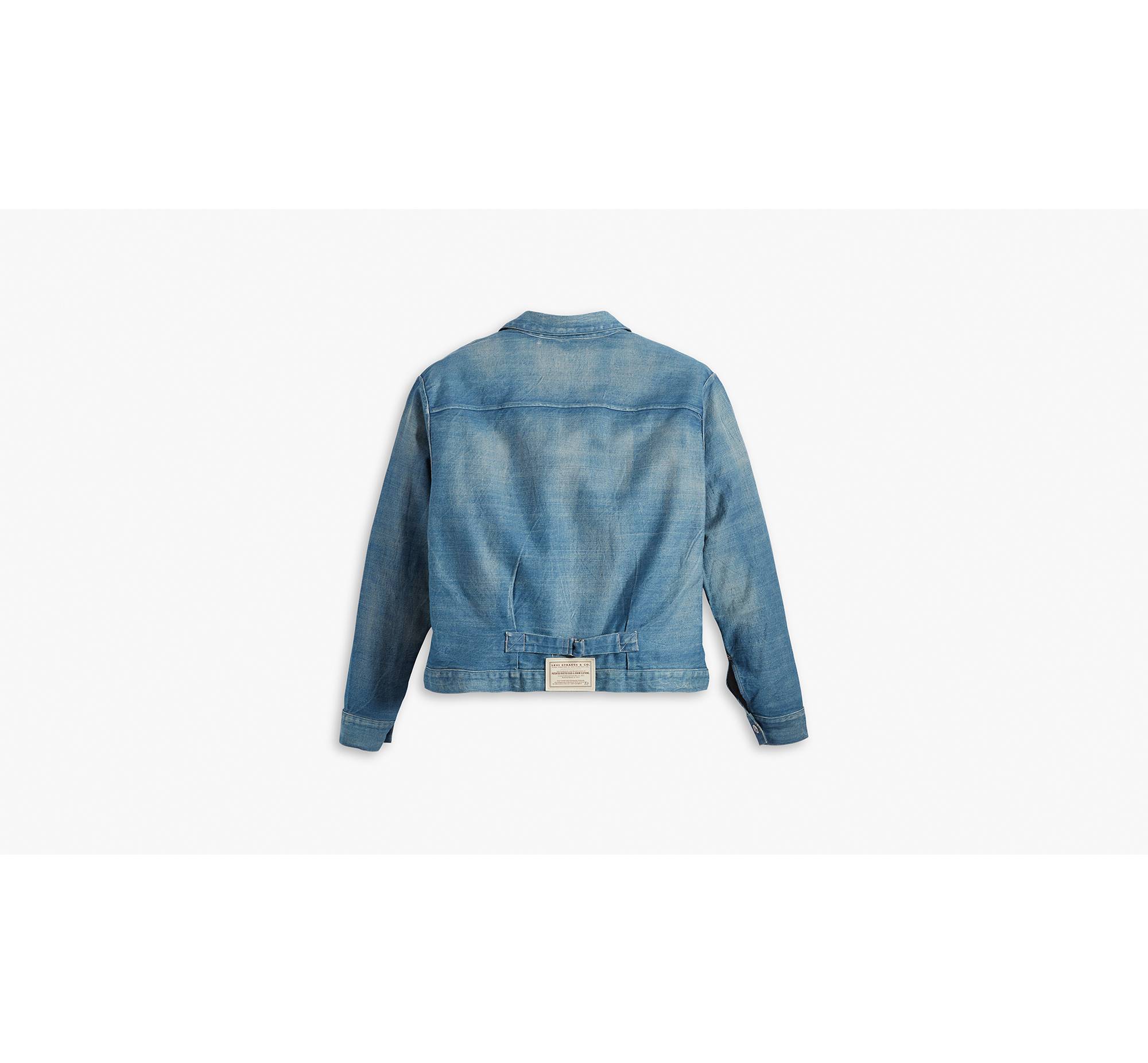 Levi's® Vintage Clothing 1879 Pleated Blouse Jacket - Blue | Levi's® AD