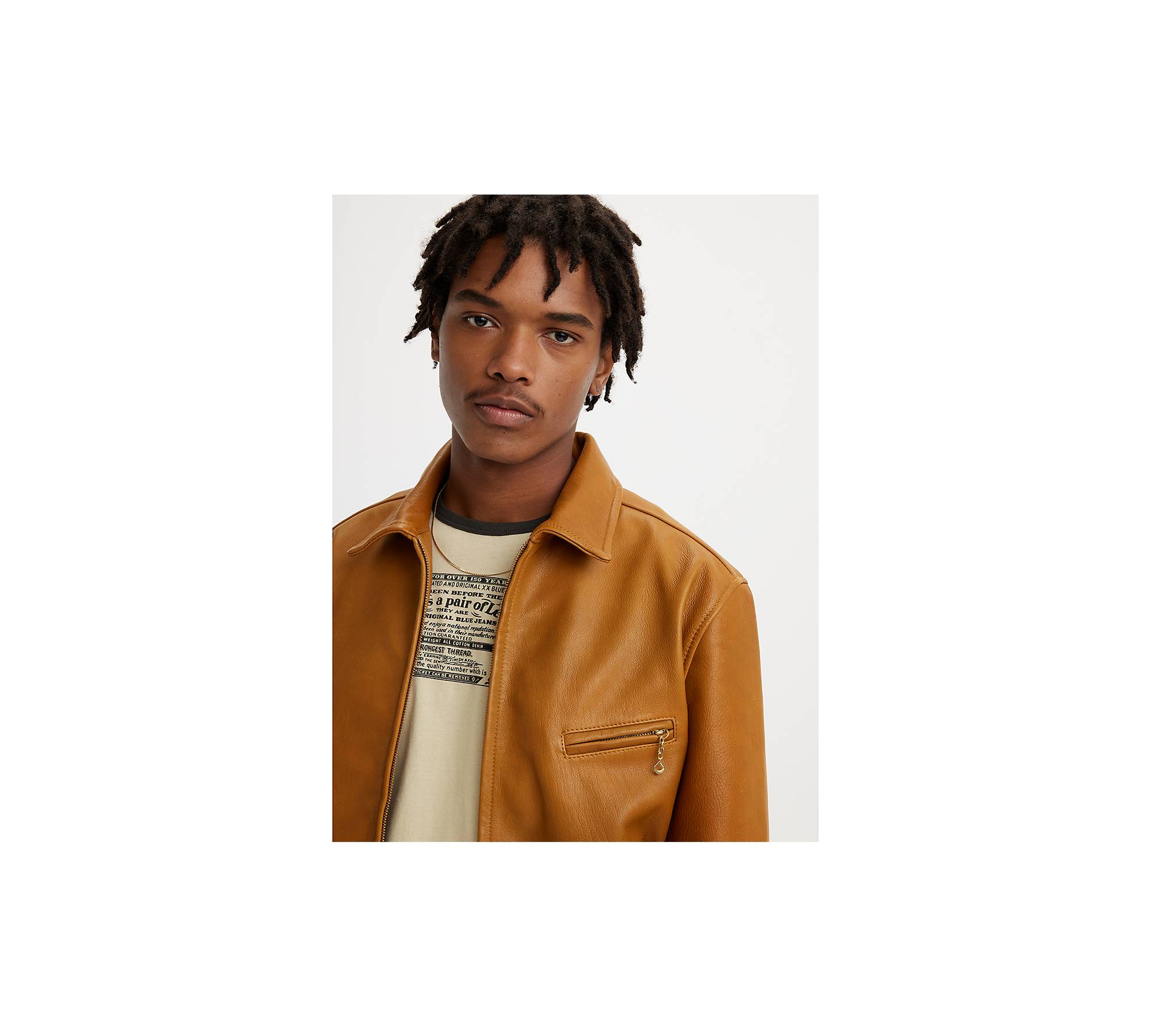 Levi’s® Vintage Clothing 1940s Leather Jacket - Brown | Levi's® GR