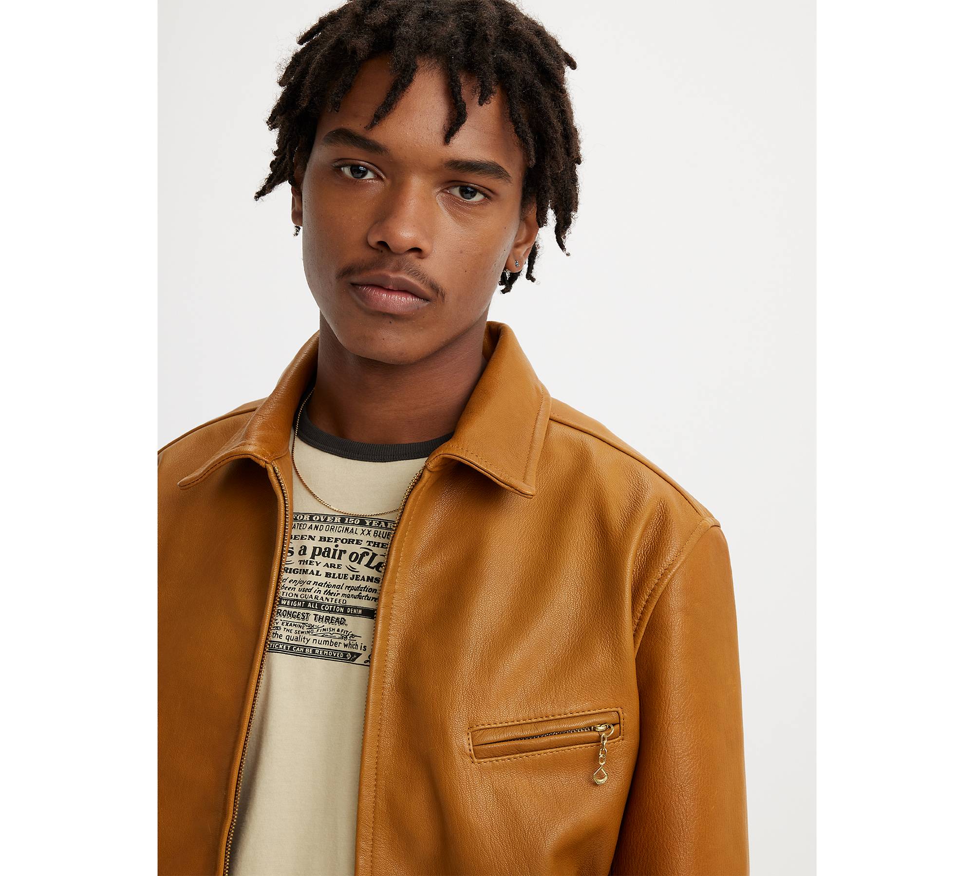 Levi’s® Vintage Clothing 1940s Leather Jacket - Brown | Levi's® GR