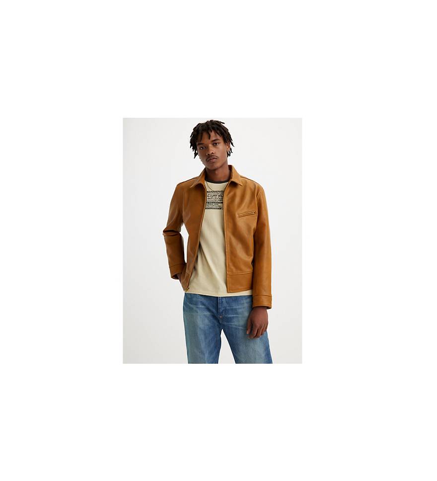 Levi's® Vintage Clothing s Leather Jacket   Brown   Levi's® GE