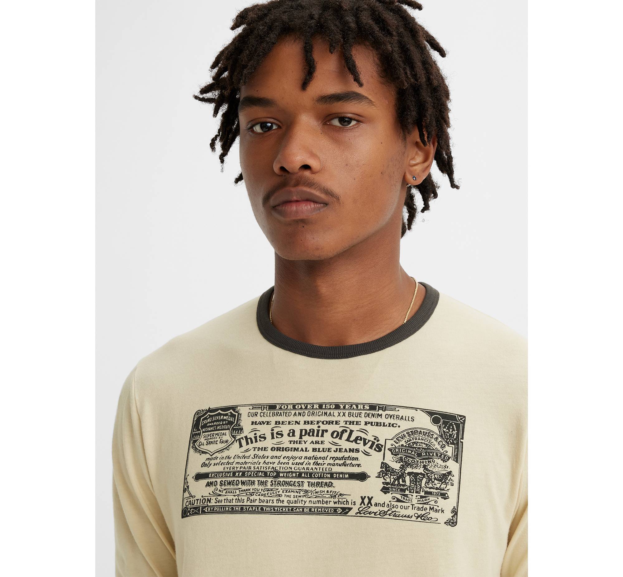 Levi’s® Vintage Clothing 1970s Ringer Tee - Neutral | Levi's® SI