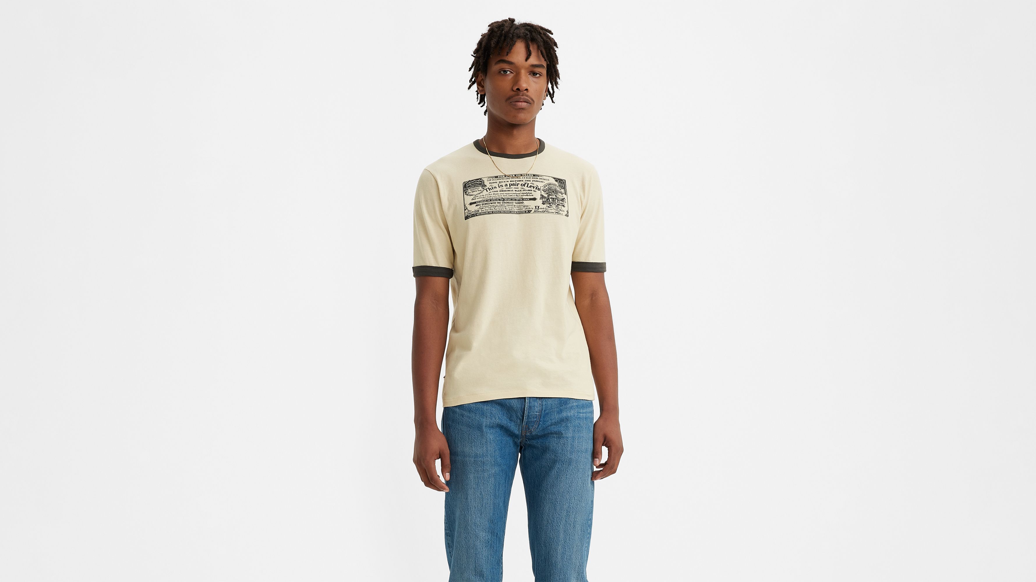 Levi's ringer t outlet shirt mens