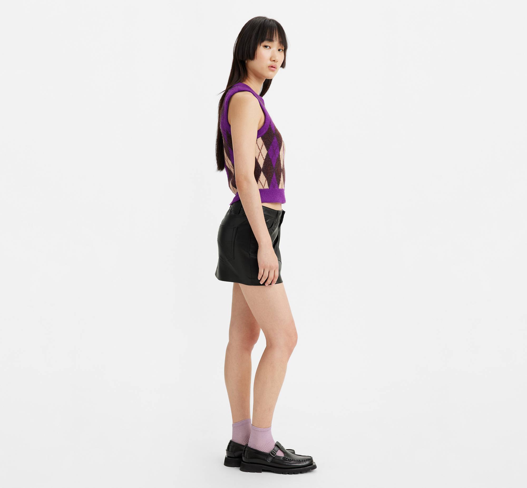 Faux Leather Skirt - Black | Levi's® GE