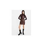 Penny Faux Leather Dress 1