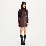 Penny Leather Dress 4