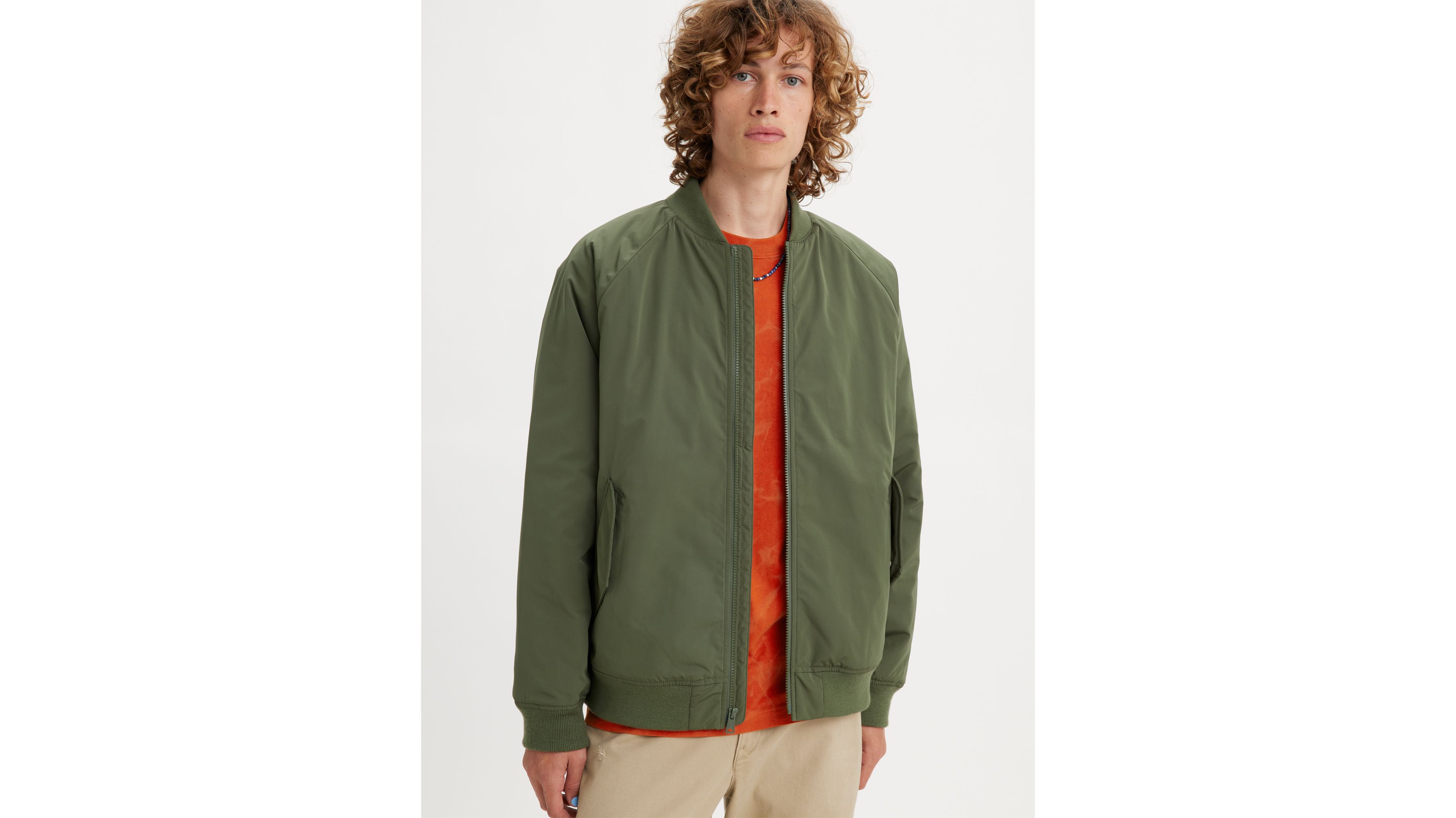 Filbert Flight Jacket - Green | Levi's® LV