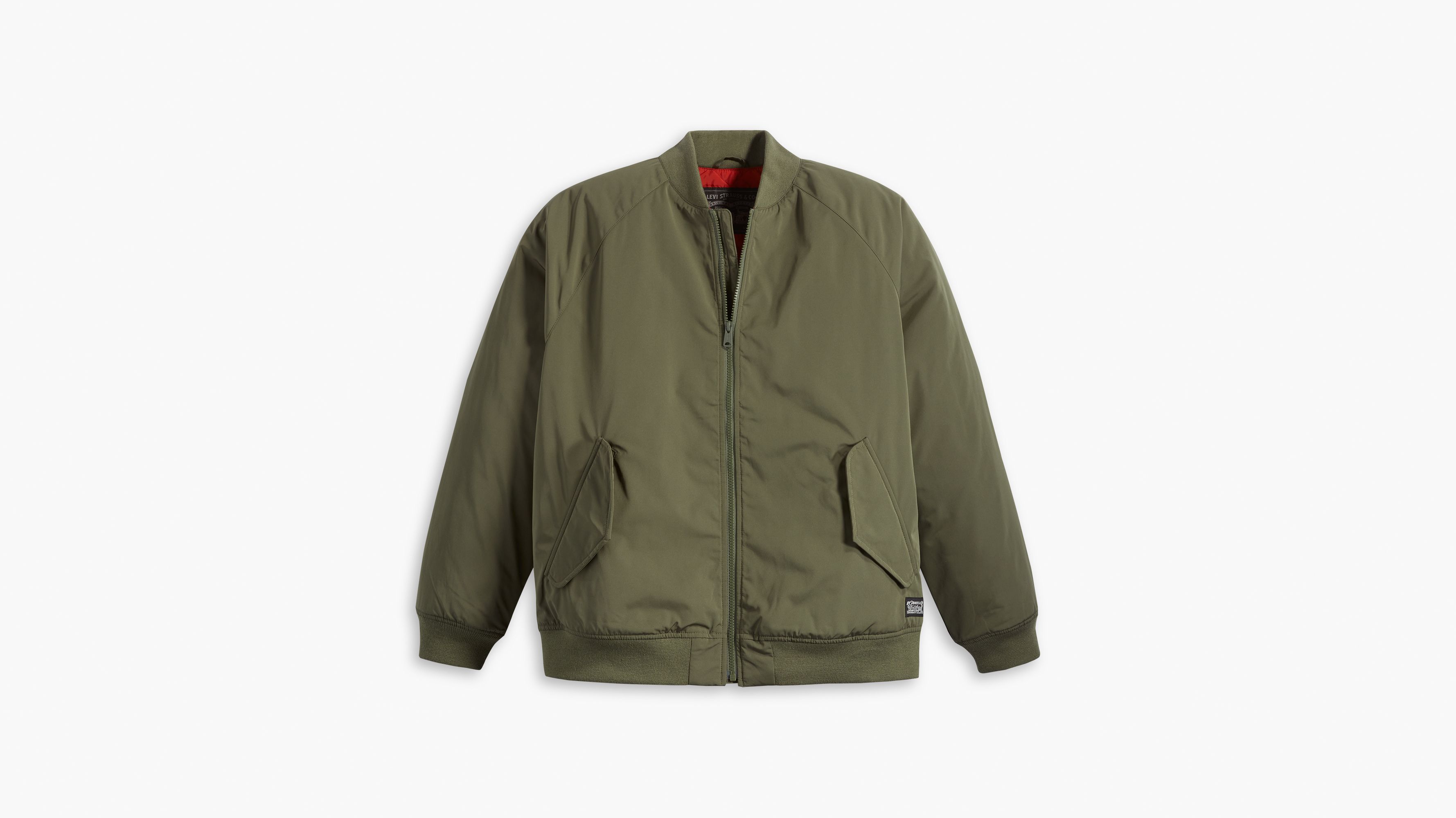 Buy Levis Men Olive Brown Solid Water Resistant Bomber - Jackets for Men  7620209