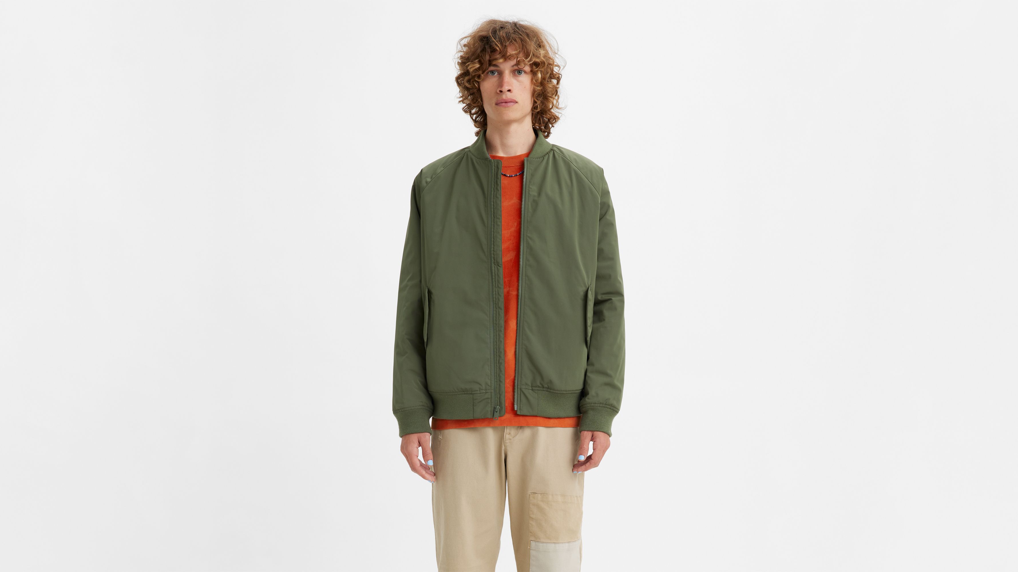 Green flight hotsell jacket mens