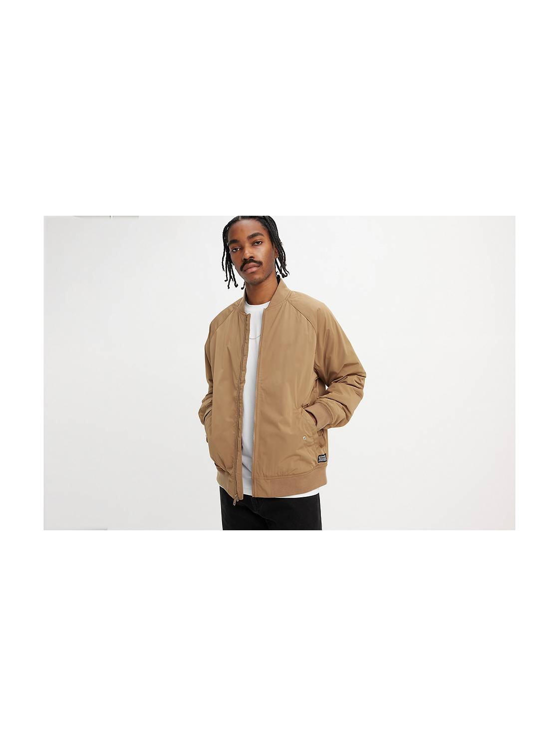 Gold Tab™ Pacifica Reversible Bomber Jacket - Brown