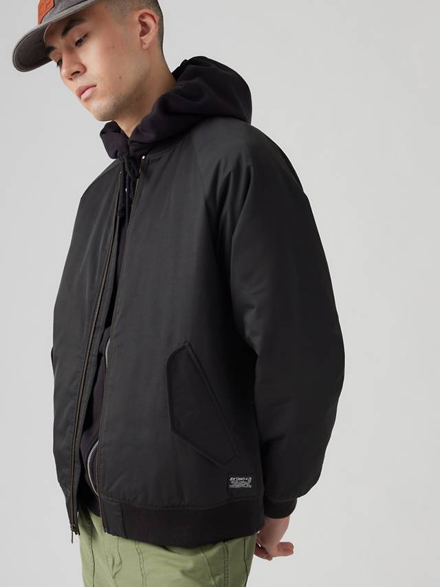 Lined Fishtail Parka Jacket - Black | Levi's® US Lined Fishtail Parka Jacket - Black | Levi's® US