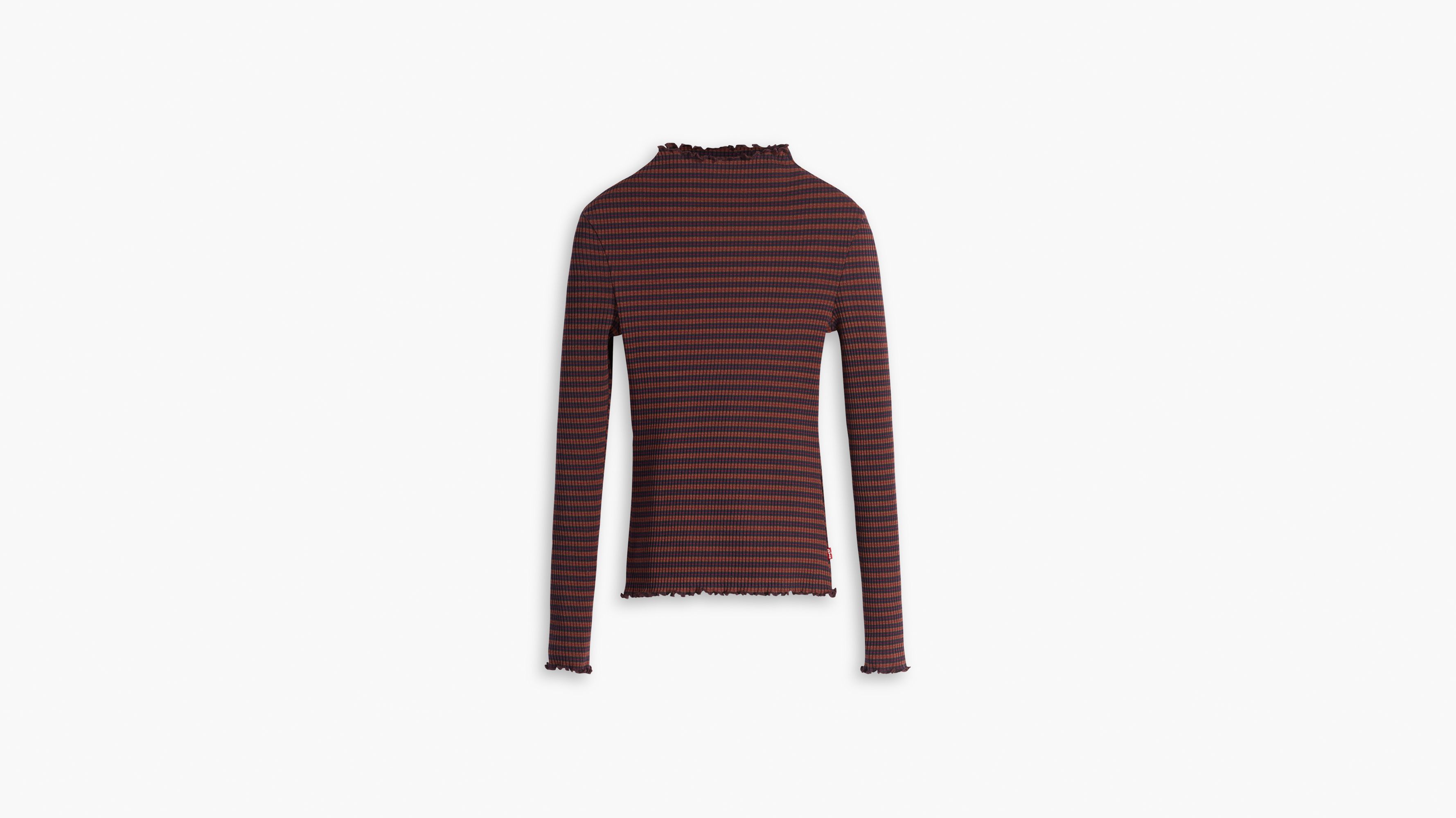 Flora Mockneck Top - Brown | Levi's® US