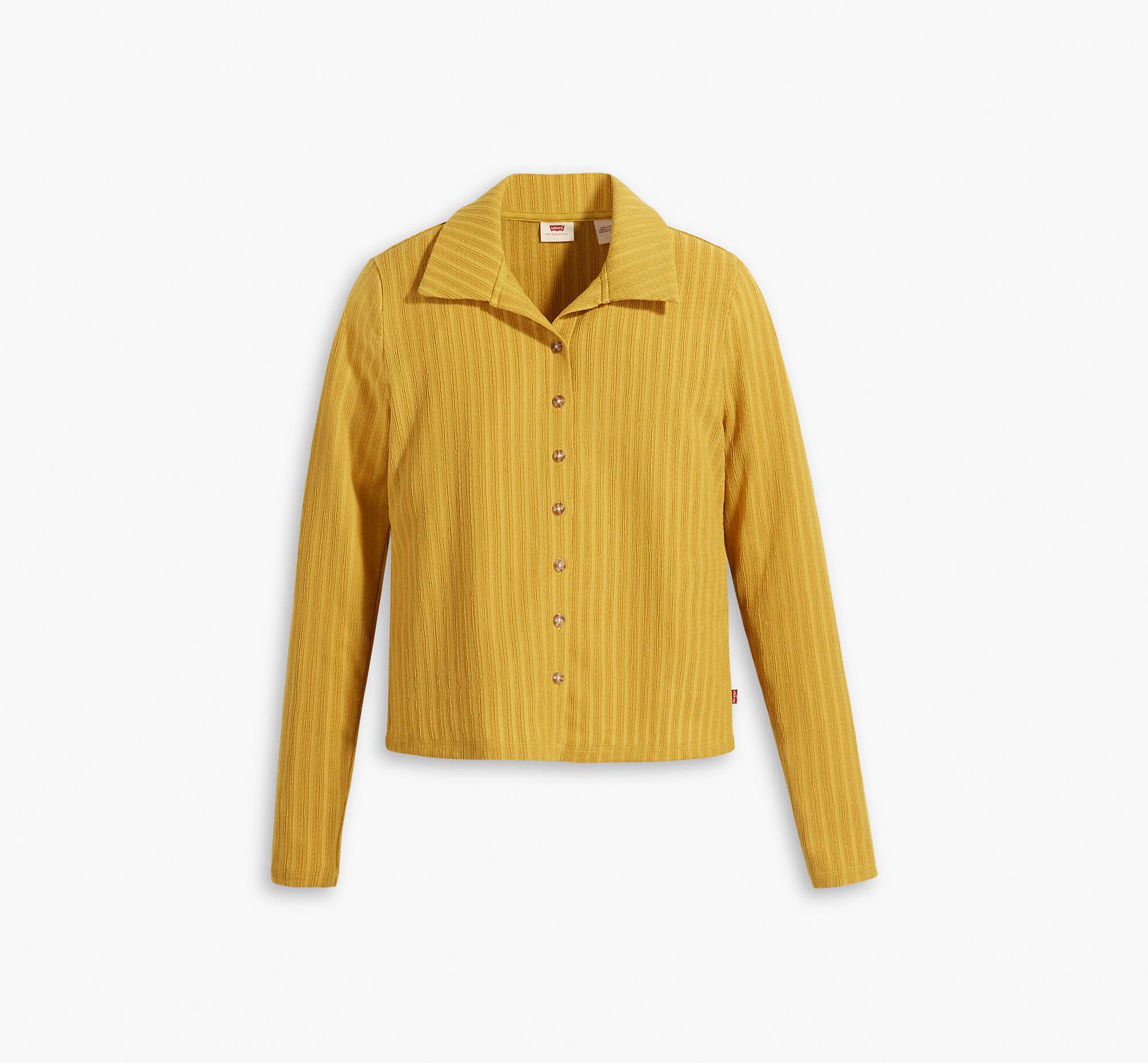 Prima Button Up Knit Shirt 5