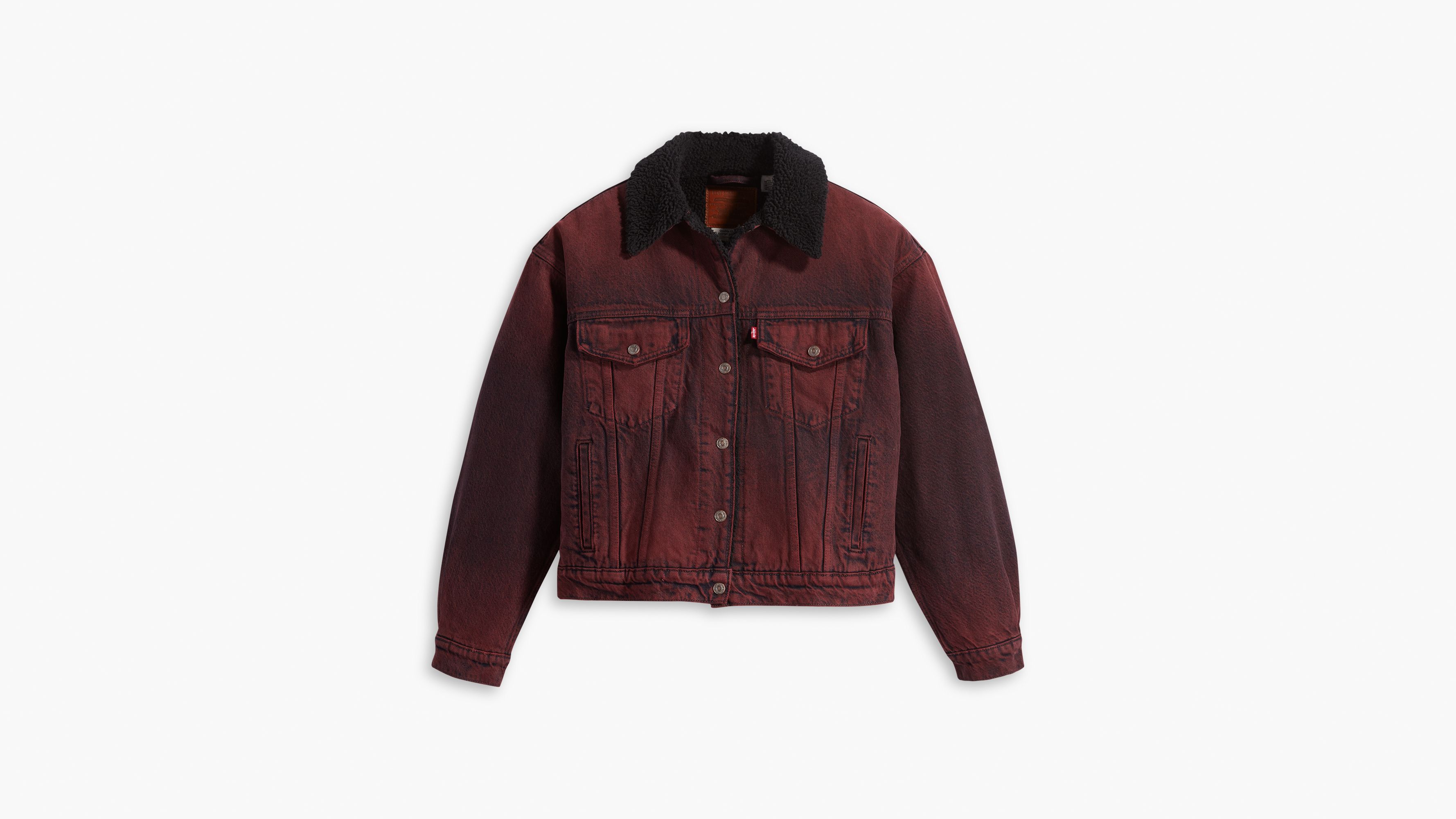 90s Sherpa Trucker Jacket 5