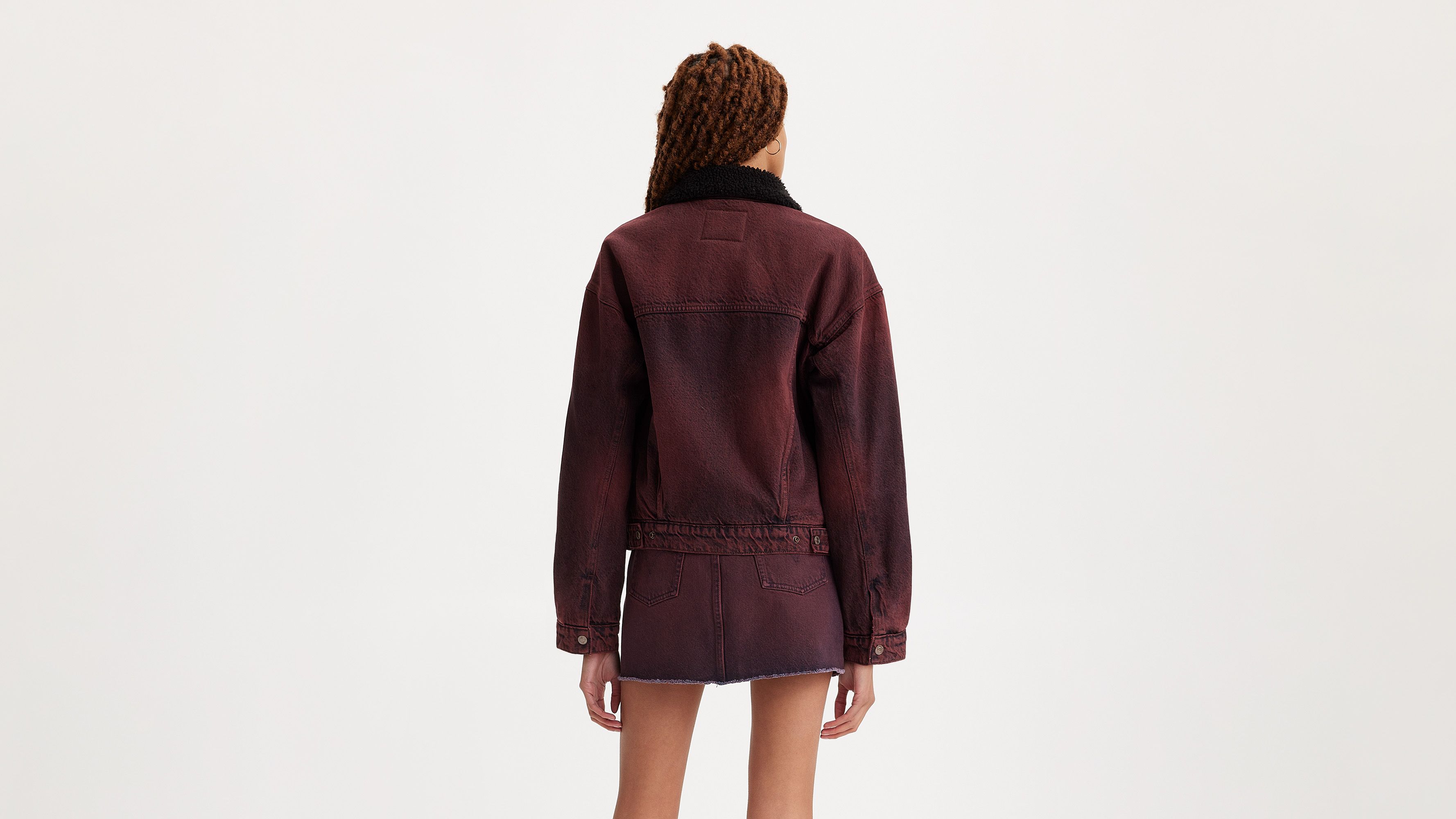 90s Sherpa Trucker Jacket 2