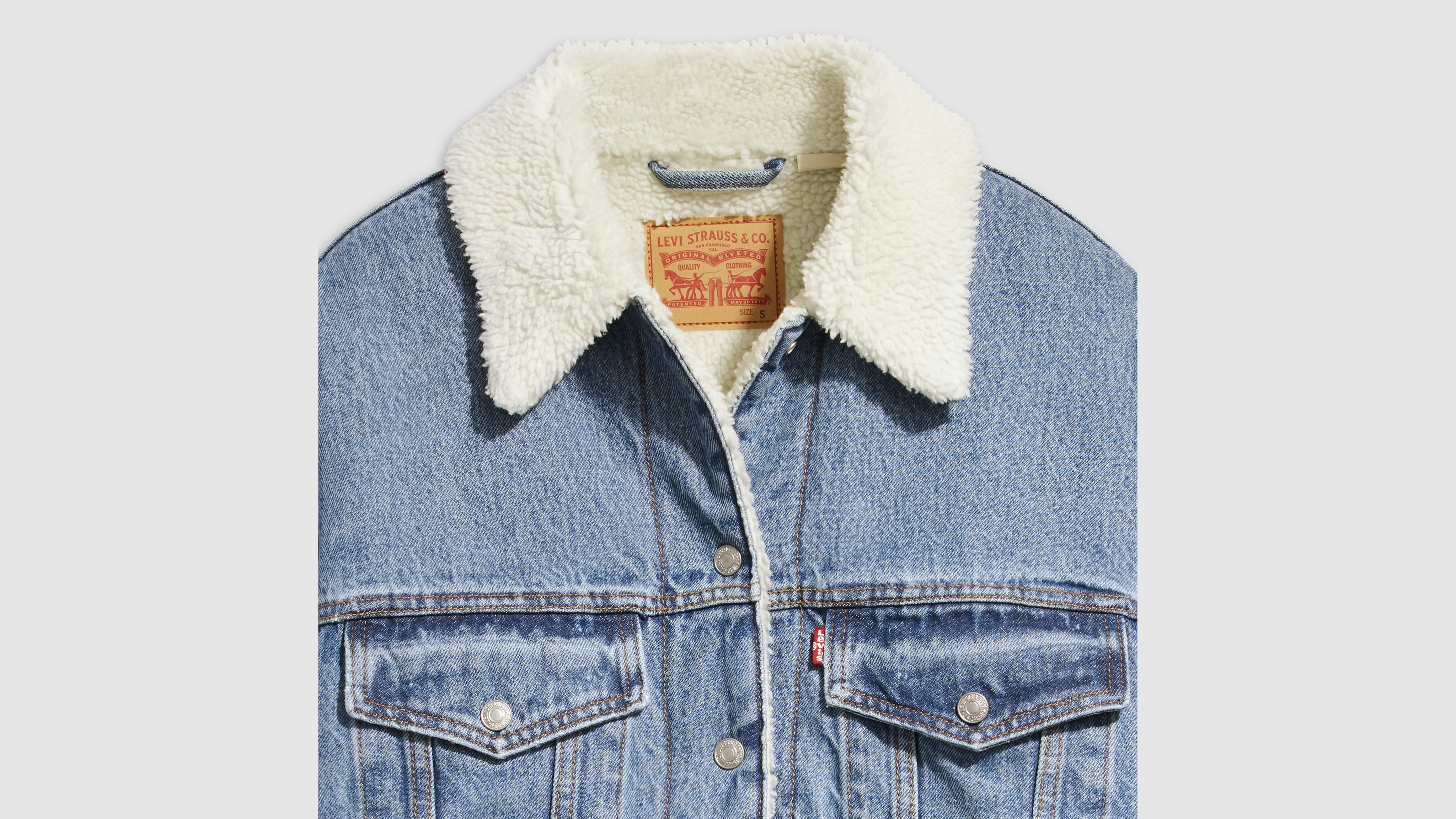 90s Sherpa Trucker Jacket