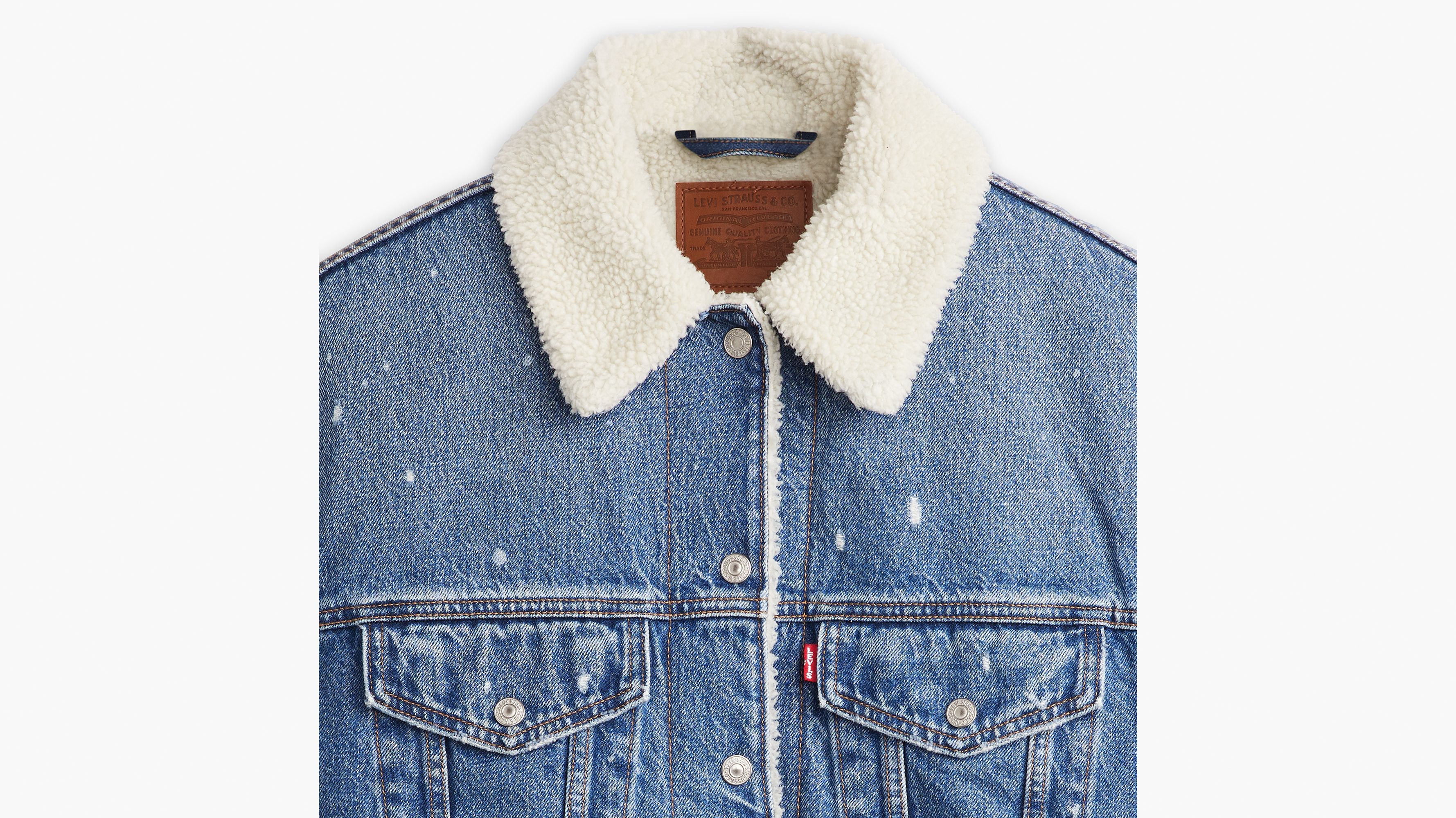 '90s Sherpa Trucker Jacket 6