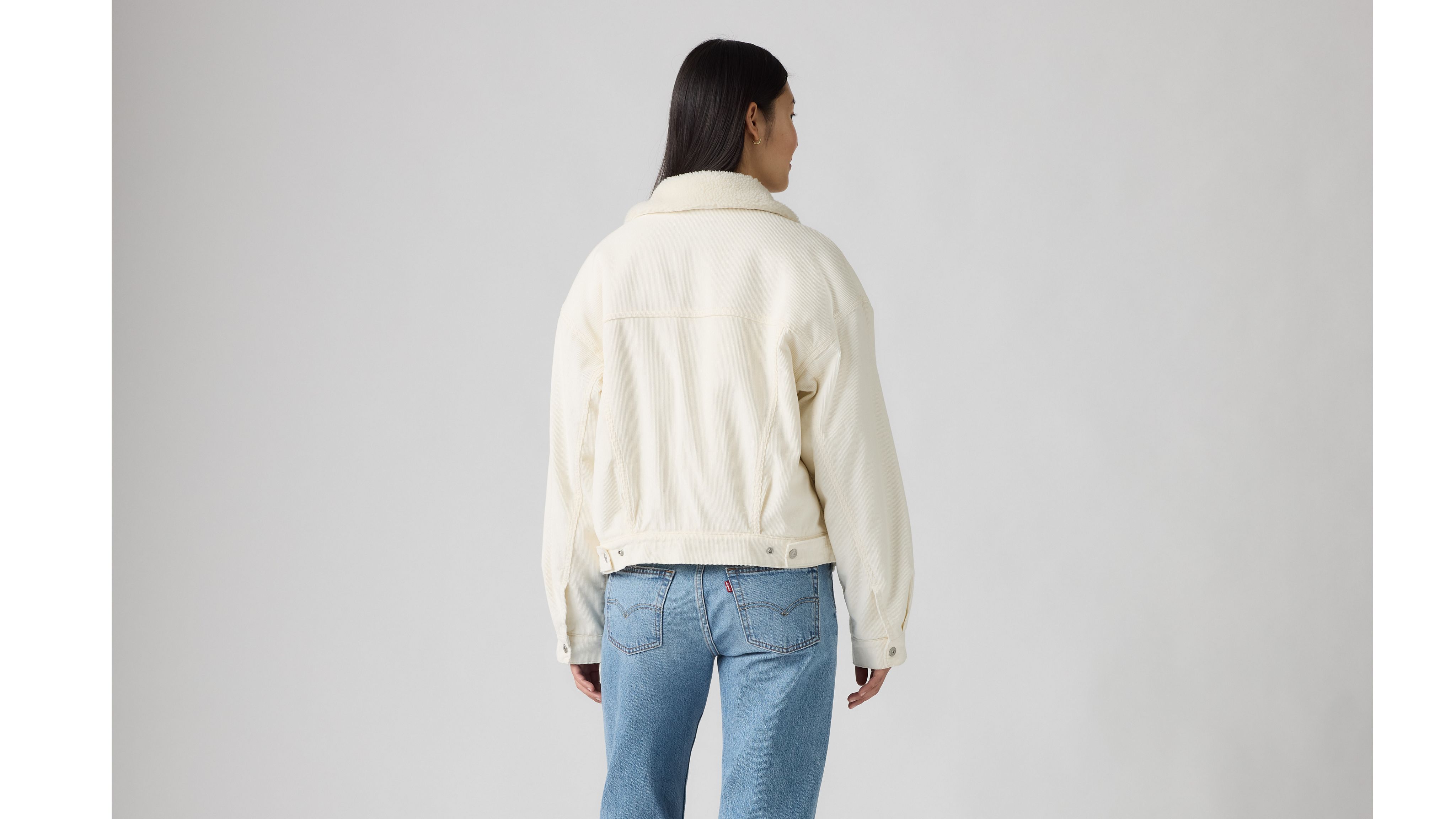 90's Sherpa Trucker Jacke 3