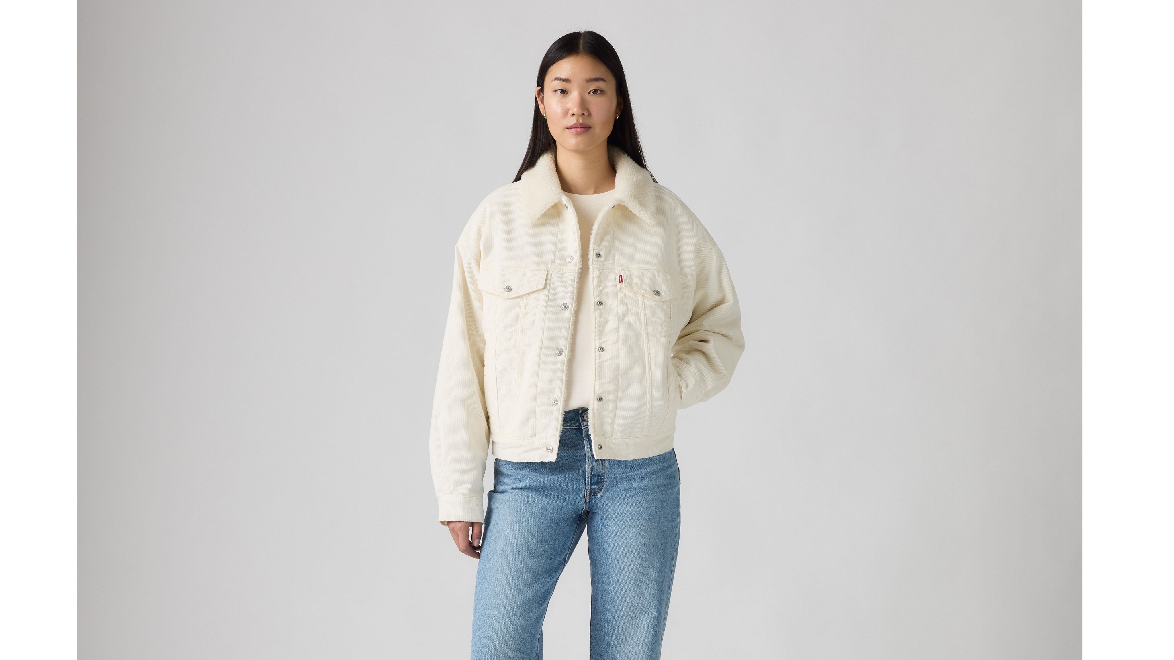 90's Sherpa Trucker Jacke 2