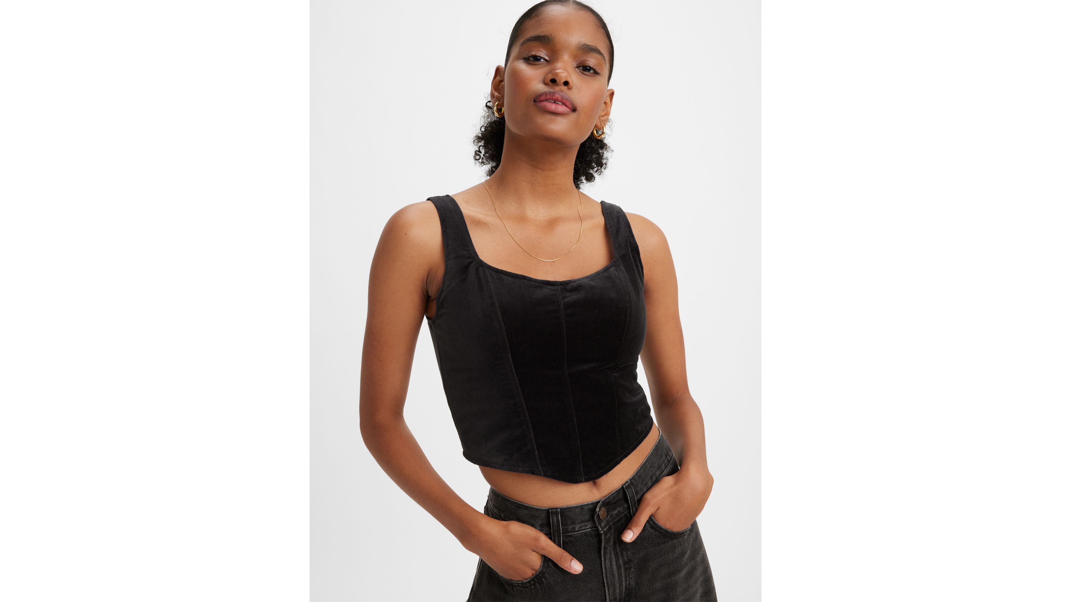 Top a corsetto Lennox 1