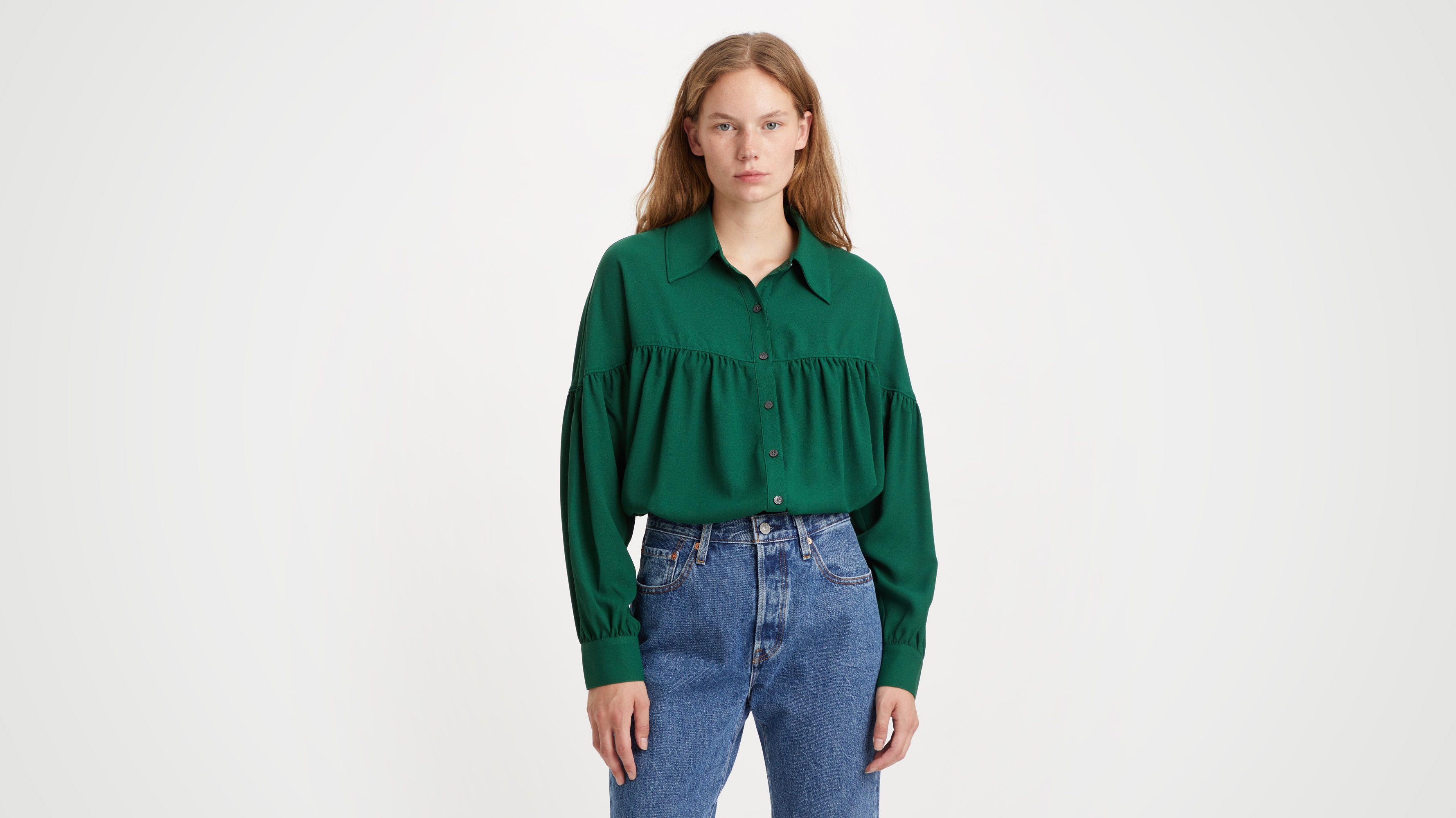 bibiy. ARIEL FRILL BLOUSE - メルカリ