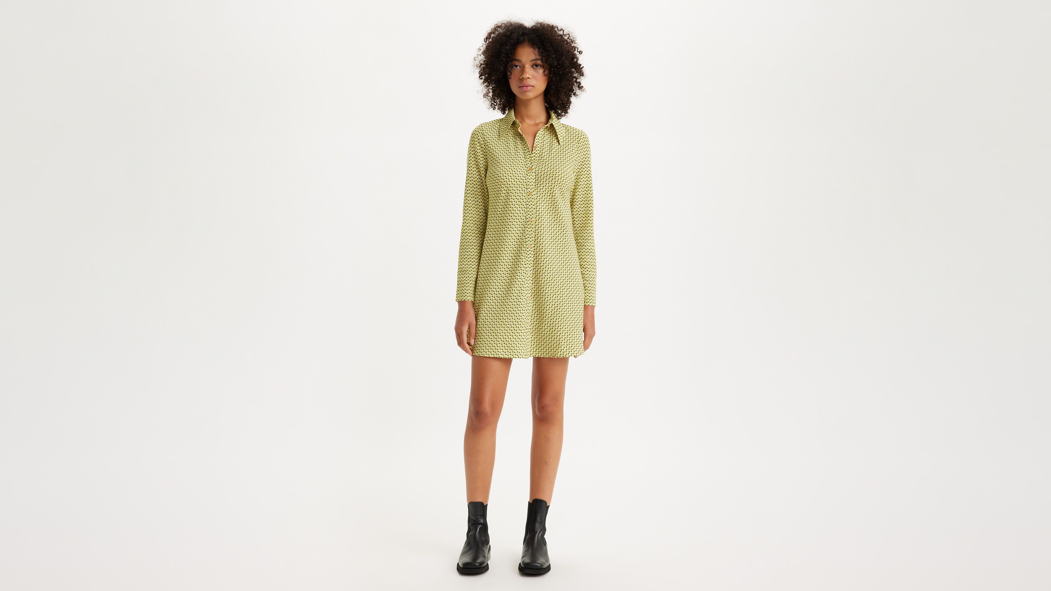 Alicia Dress | Carnation Stripe