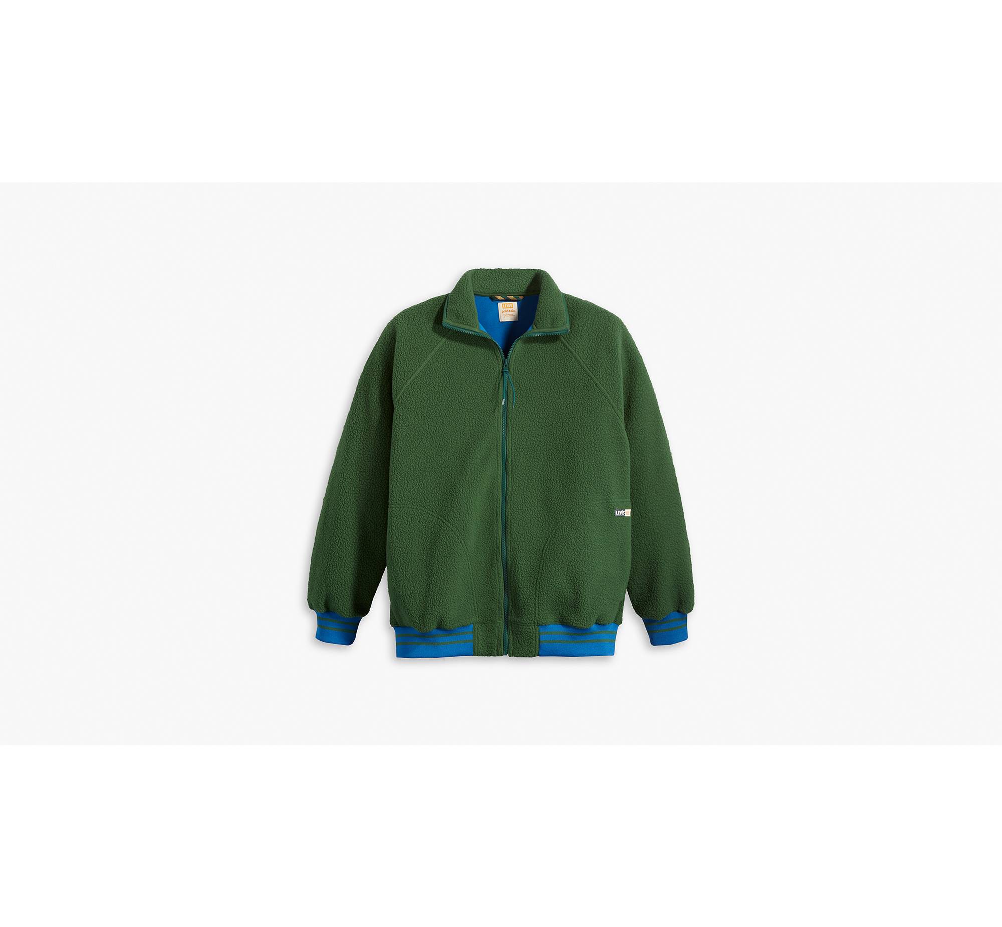 Gold Tab™ Sherpa Bomber Jacket - Green | Levi's® CA