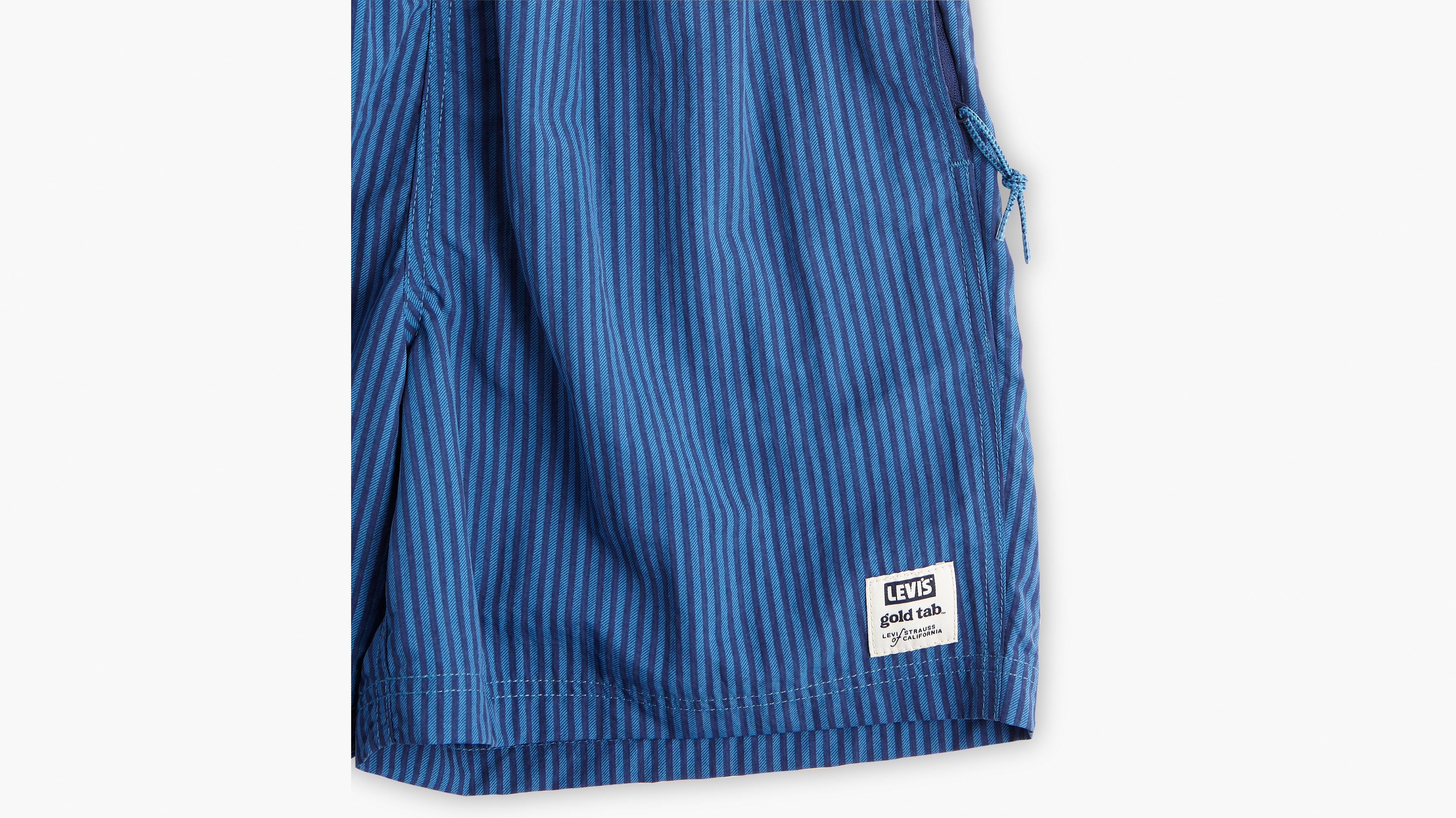 Gold Tab™ Warm Up Nylon Men's Shorts - Blue | Levi's® US