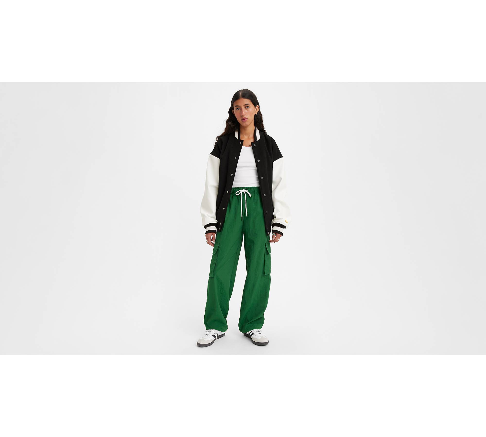 Levi's® Gold Tab™ Cargo Pocket Nylon Pants - Green