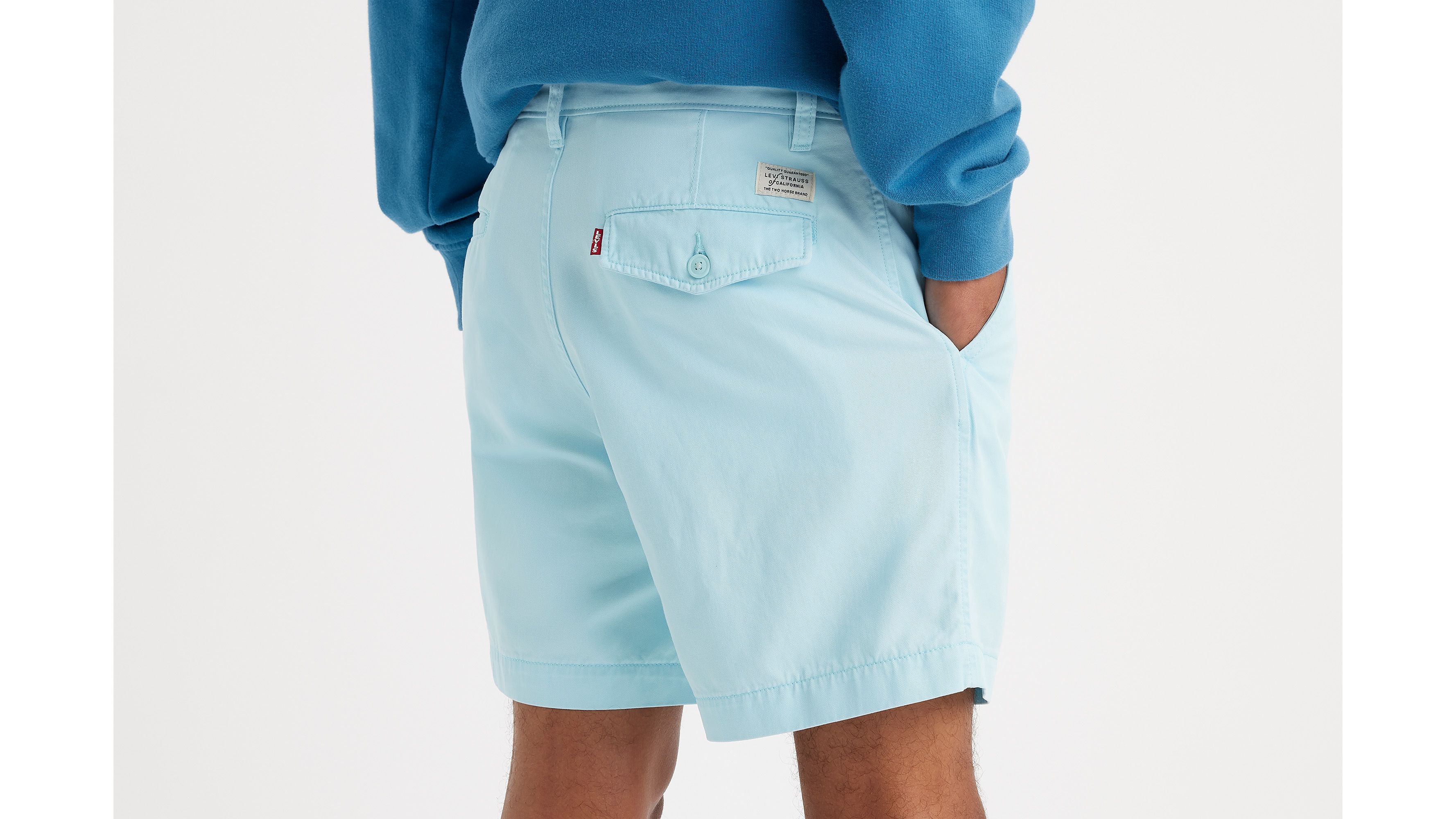 Levi's Xx Chino Authentic 6" Men's Shorts 38 In Clearwater Twill
