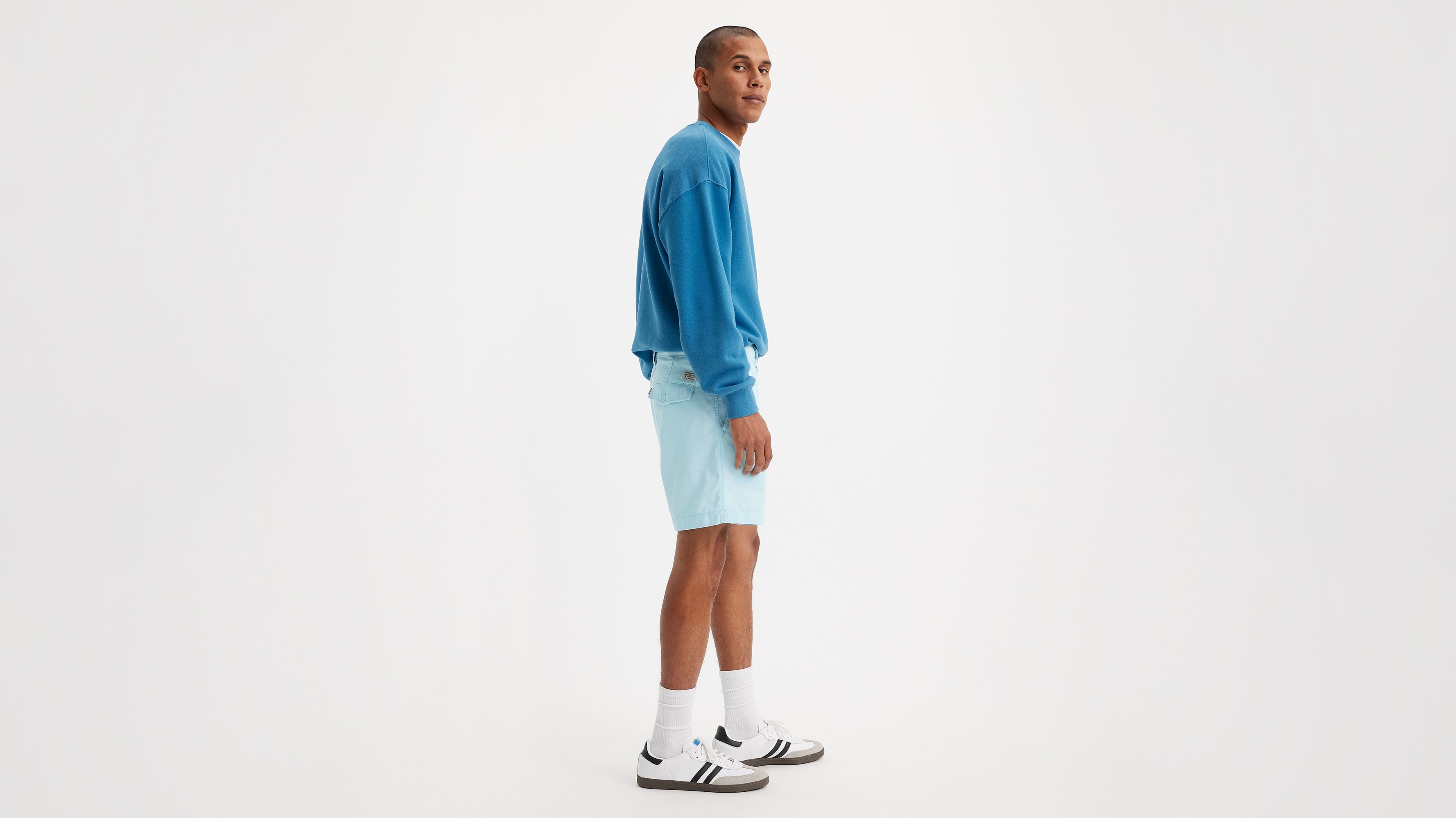 Levi's Xx Chino Authentic 6" Men's Shorts 38 In Clearwater Twill
