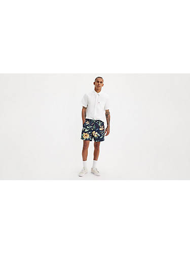 Levis Xx Chino Authentic 6 Mens Shorts,Navy Blazer Nepenthe Floral Print - Multi-Color