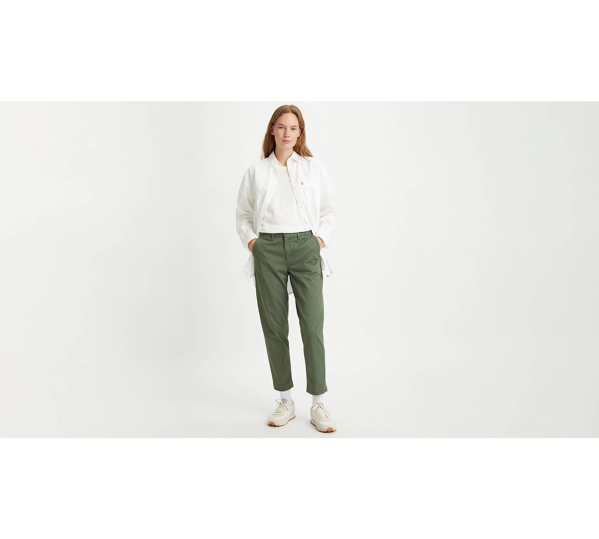 Essential Chino Pants - Green | Levi's® GB