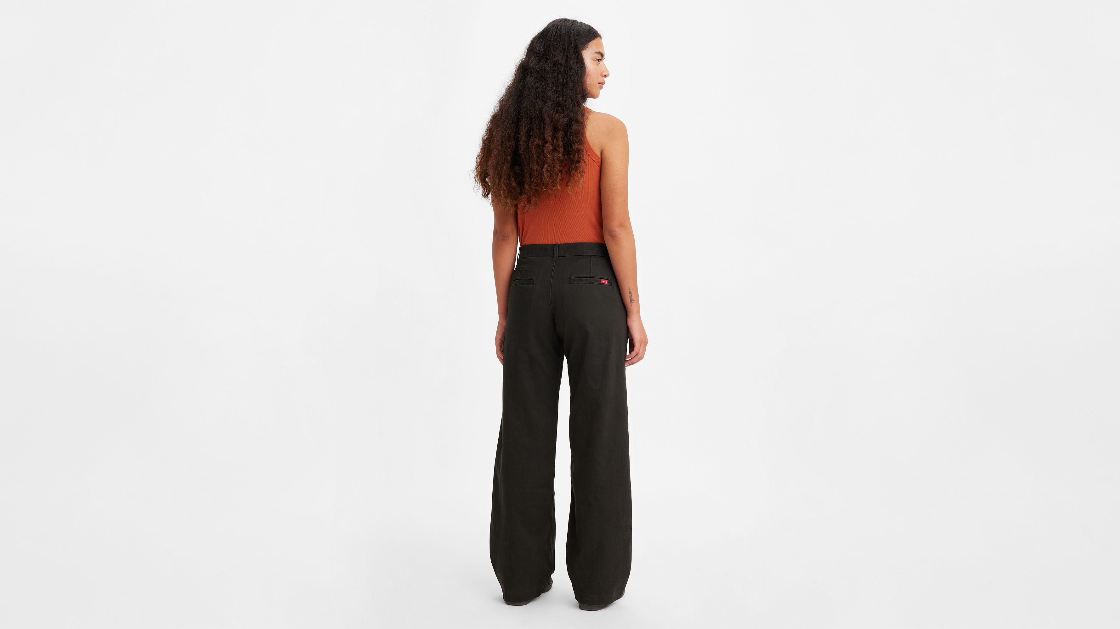 Baggy Trouser Pants - Black | Levi's® CA