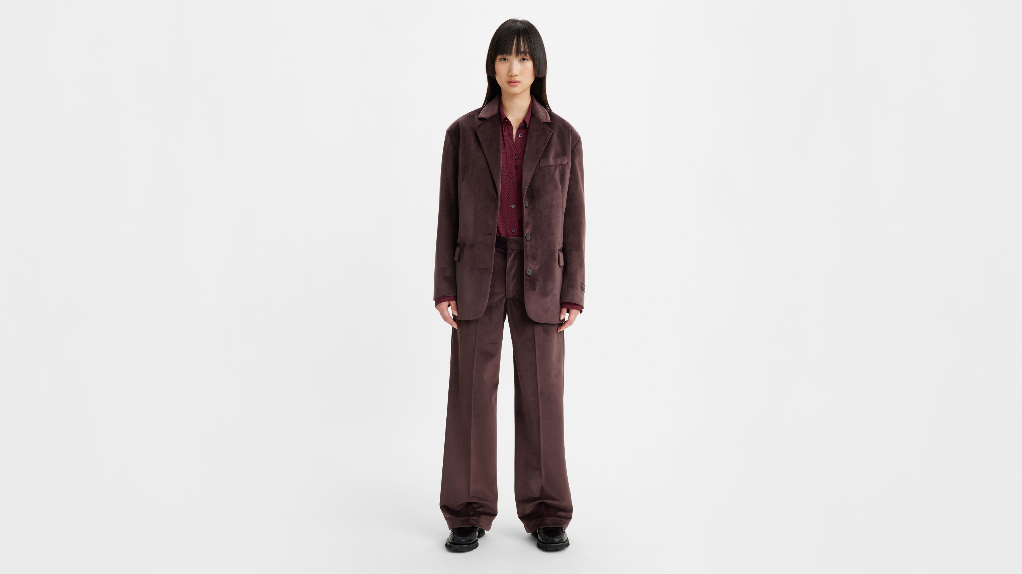 Baggy Trousers - Brown