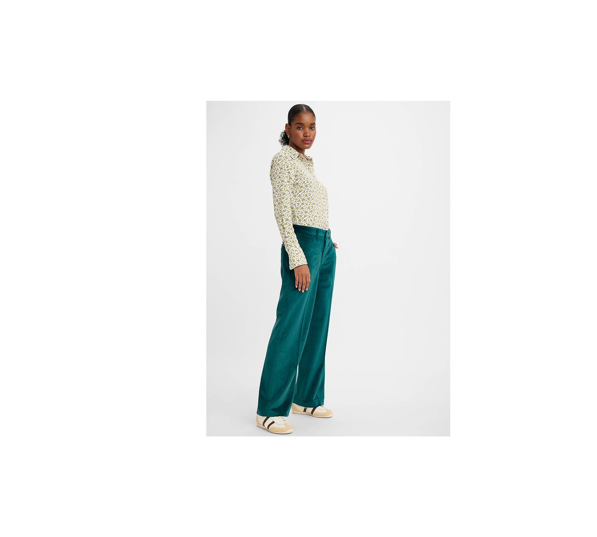 Baggy Trousers - Green