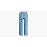 Pleated Baggy Dad Women's Jeans 7