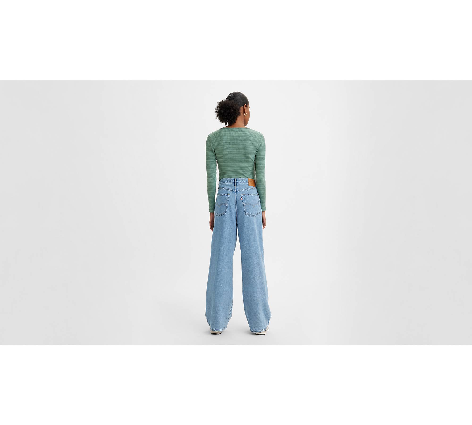Pleated Baggy Dad Women's Jeans - Medium Wash | Levi's® US