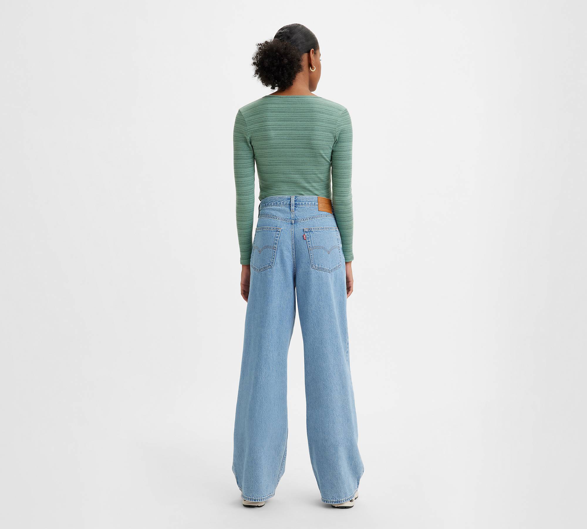 Pleated Baggy Dad Women's Jeans - Medium Wash | Levi's® US