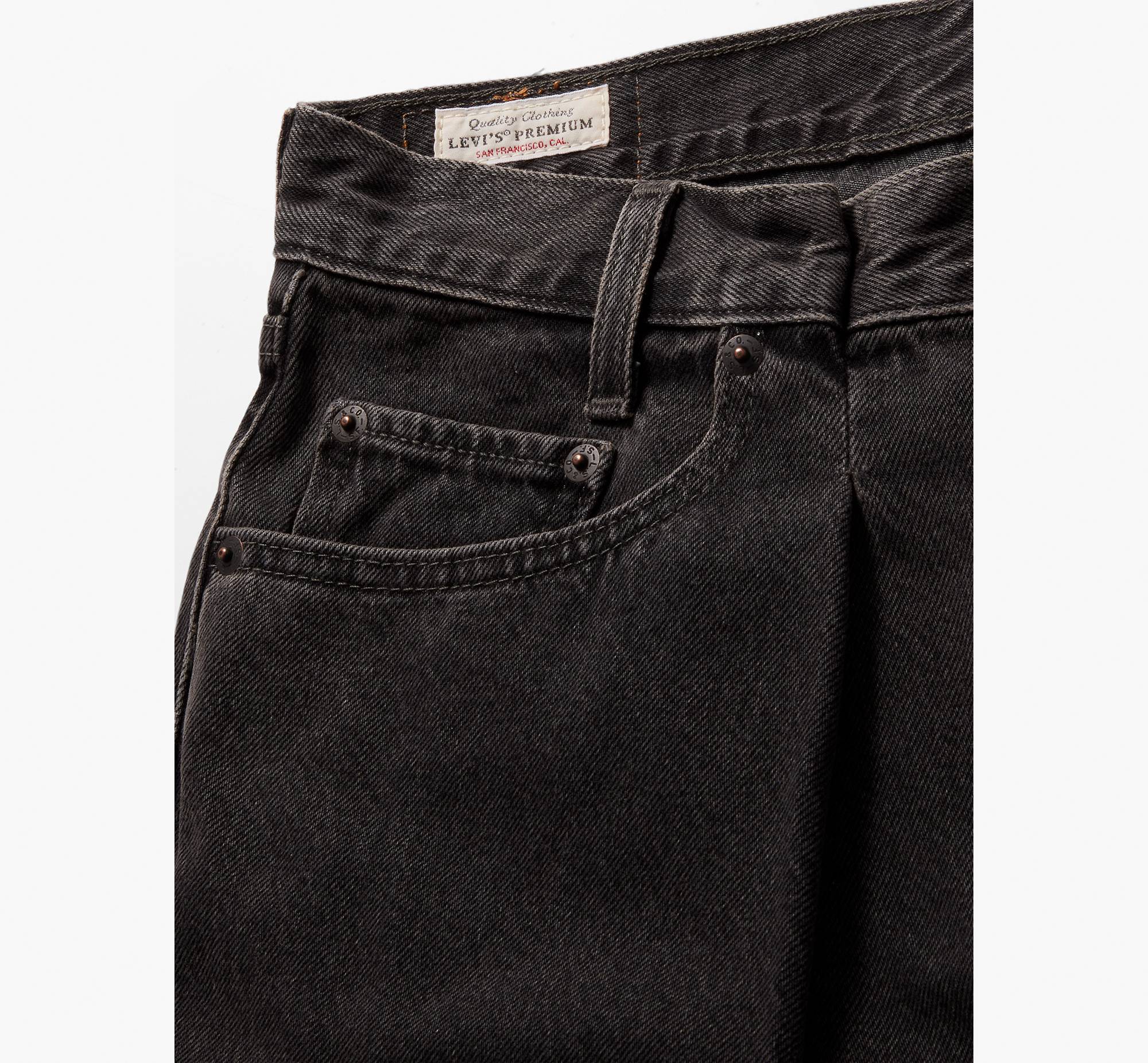 Pleated Baggy Dad Women's Jeans - Black | Levi's® US