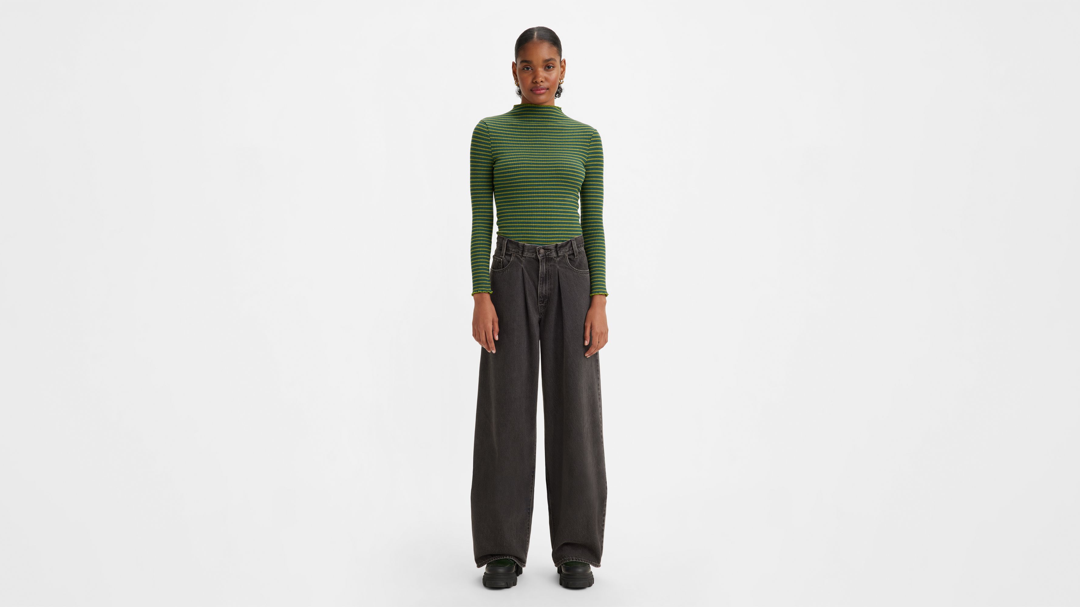 Levi's　FOLDED PLEATED BAGGY