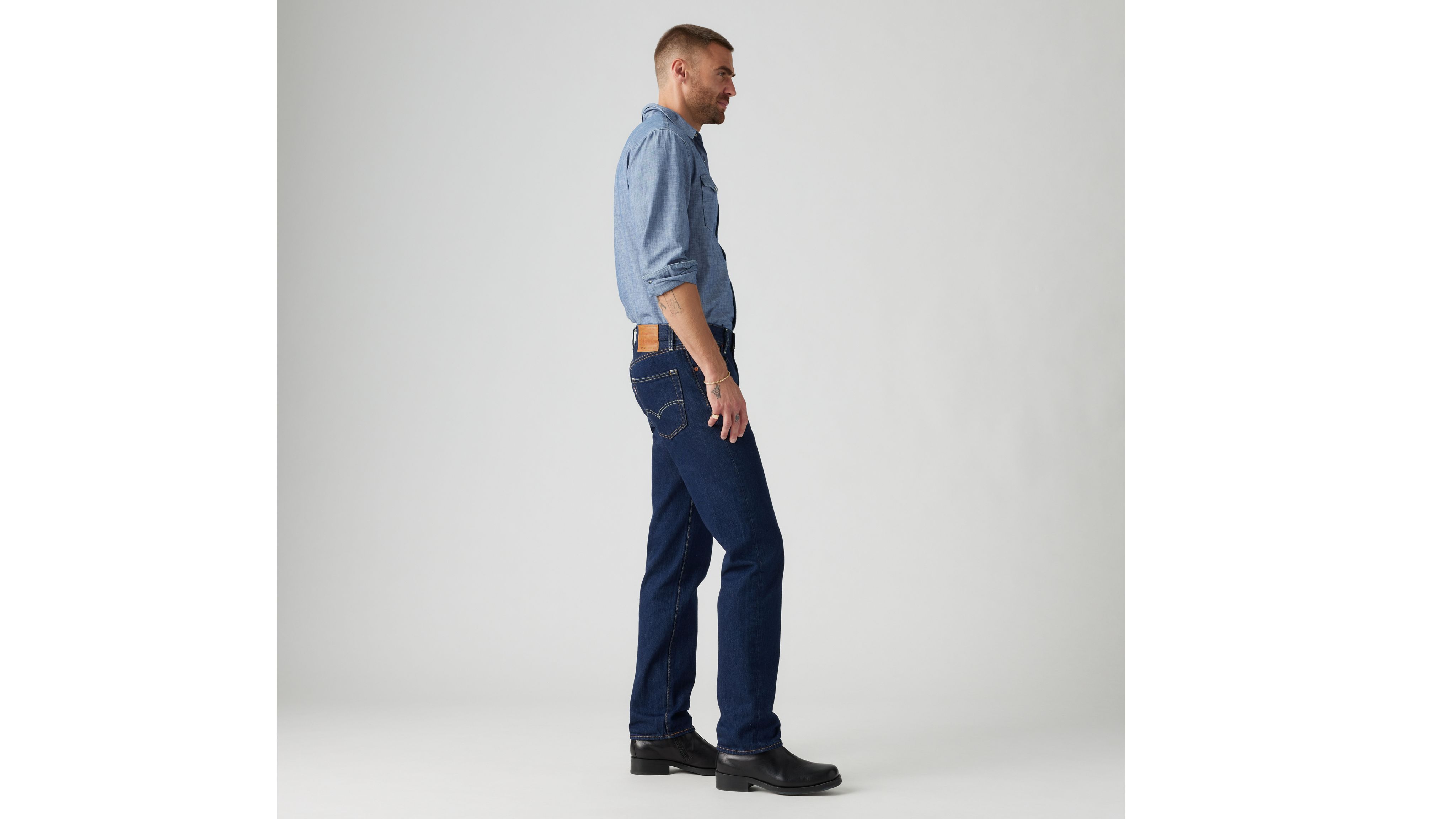 【60％OFF】 - Jeans Men's Fit Original '54 501® Dark US Levi's® | Wash パンツ