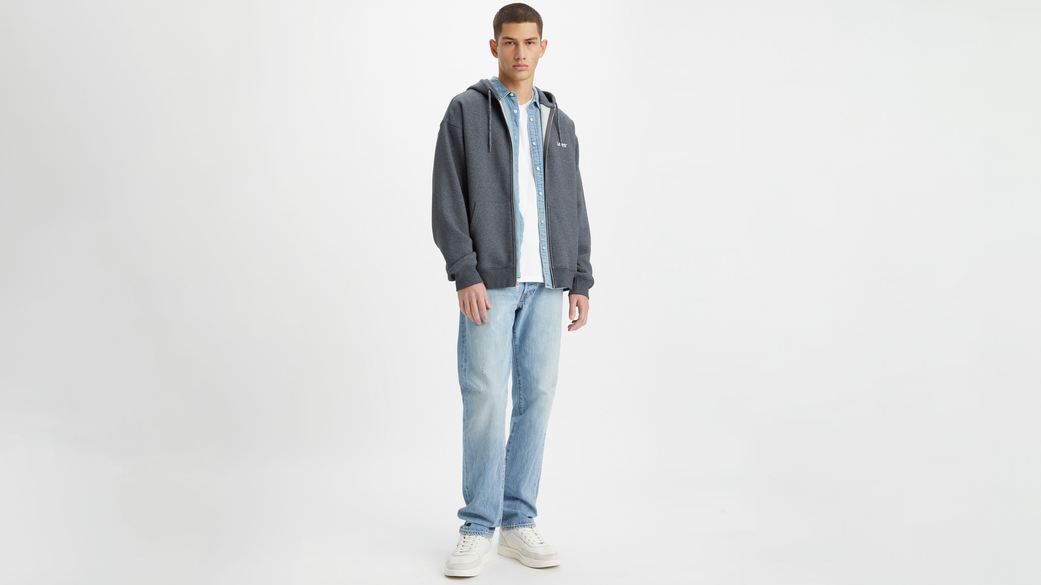 Levis 501 light outlet blue